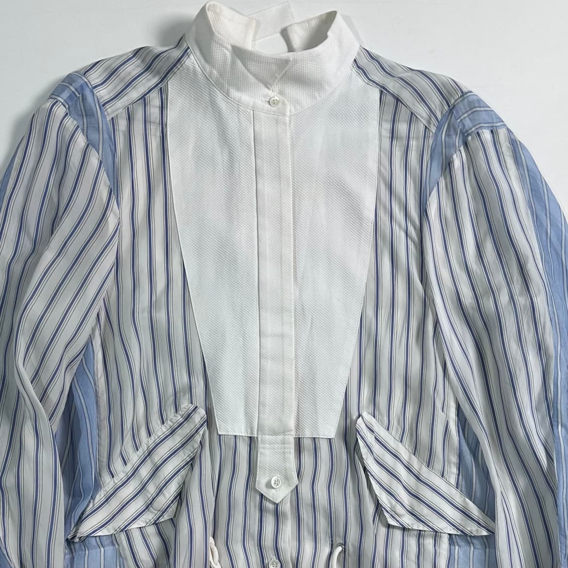 사카이 스트라이프 언발란스 셔츠  상품이미지2