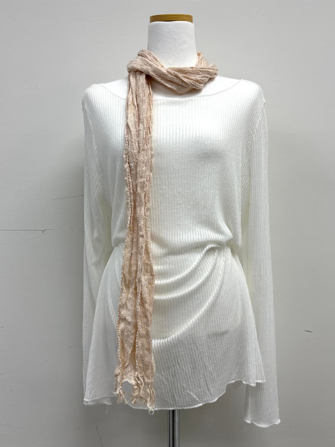 빈티지 베이지 머플러 목도리 상품이미지1