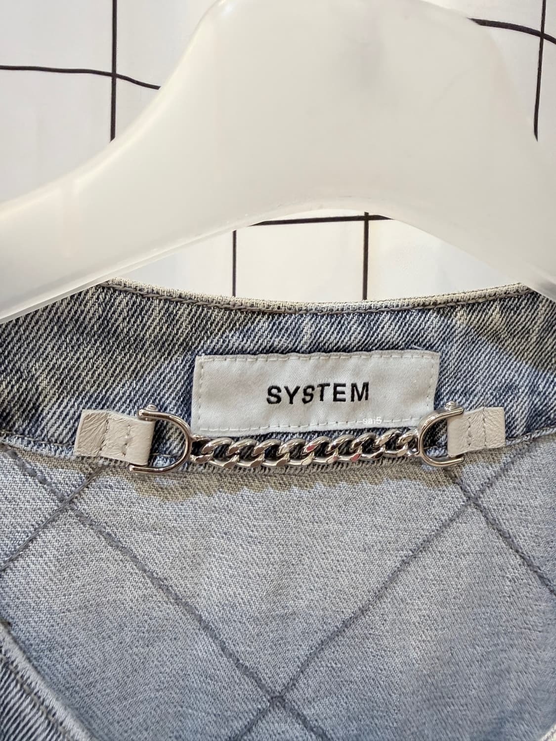 21년도 시스템 스티치 데님자켓  상품이미지5