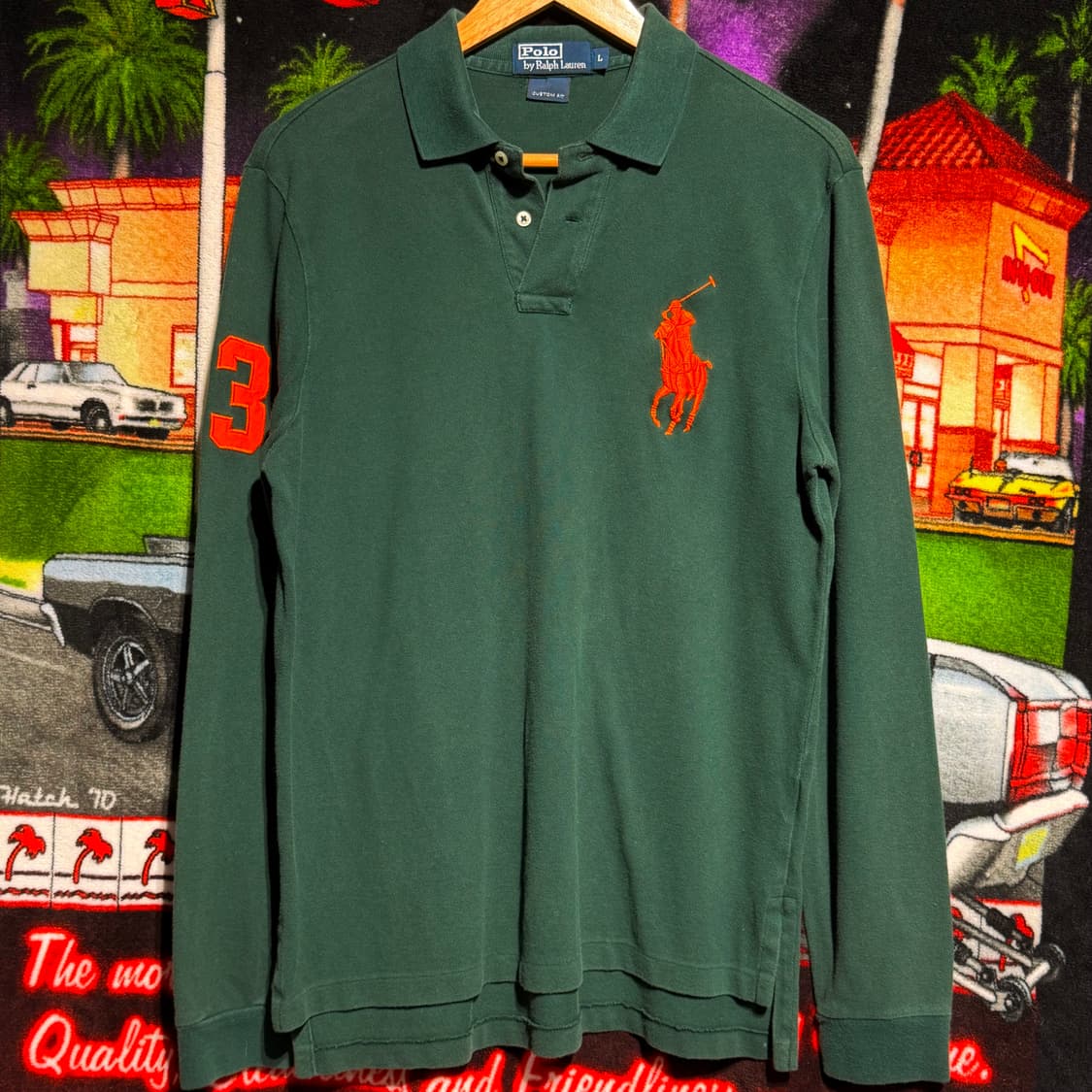 폴로랄프로렌 빅포니 긴팔 카라티 L 상품이미지1