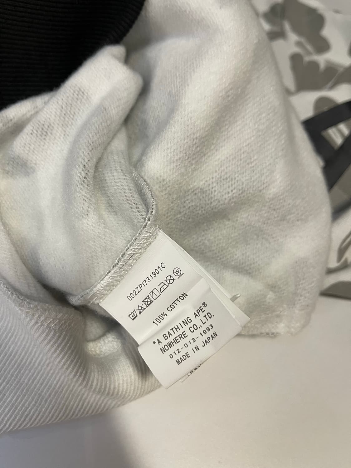 베이프 x NEIGHBORHOOD 반반 카모 샤크 후드집업 L-XL 상품이미지10