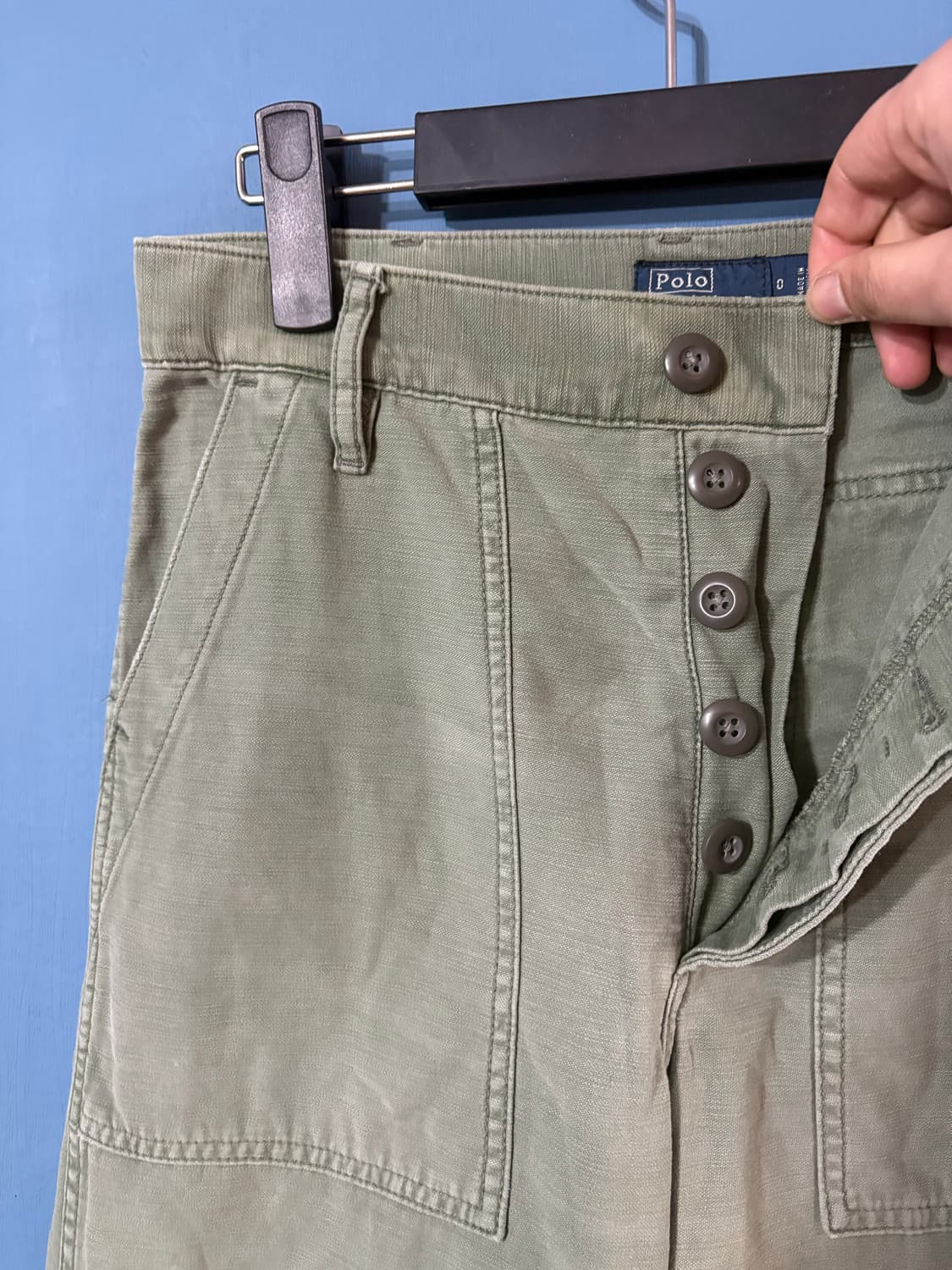 90's vtg polo Ralph Lauren og-107 Fatigu 상품이미지5