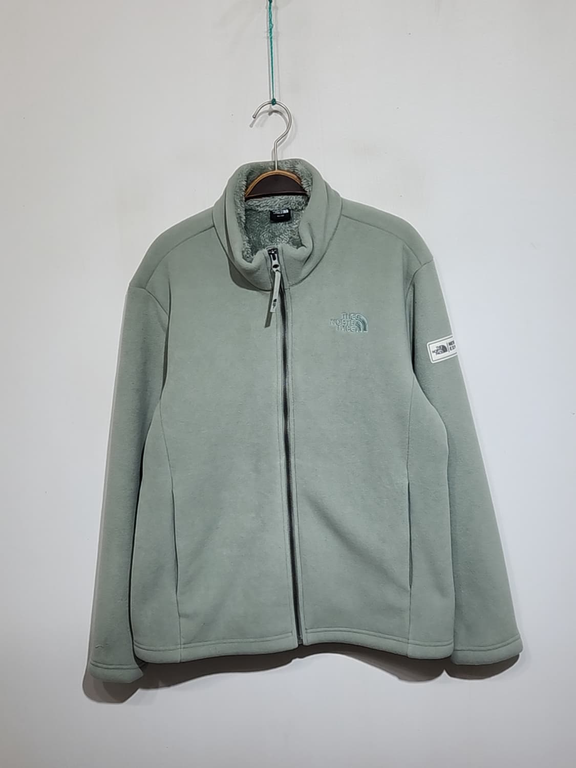 (M) 노스페이스 플리스 점퍼 옥색 후리스 자켓 상품이미지1