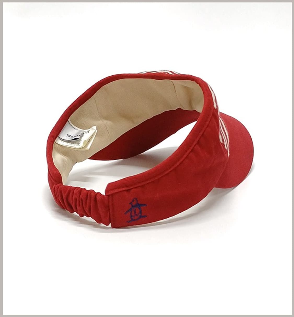 먼싱웨어 정품 여성 골프 썬캡 모자 K-63 상품이미지3