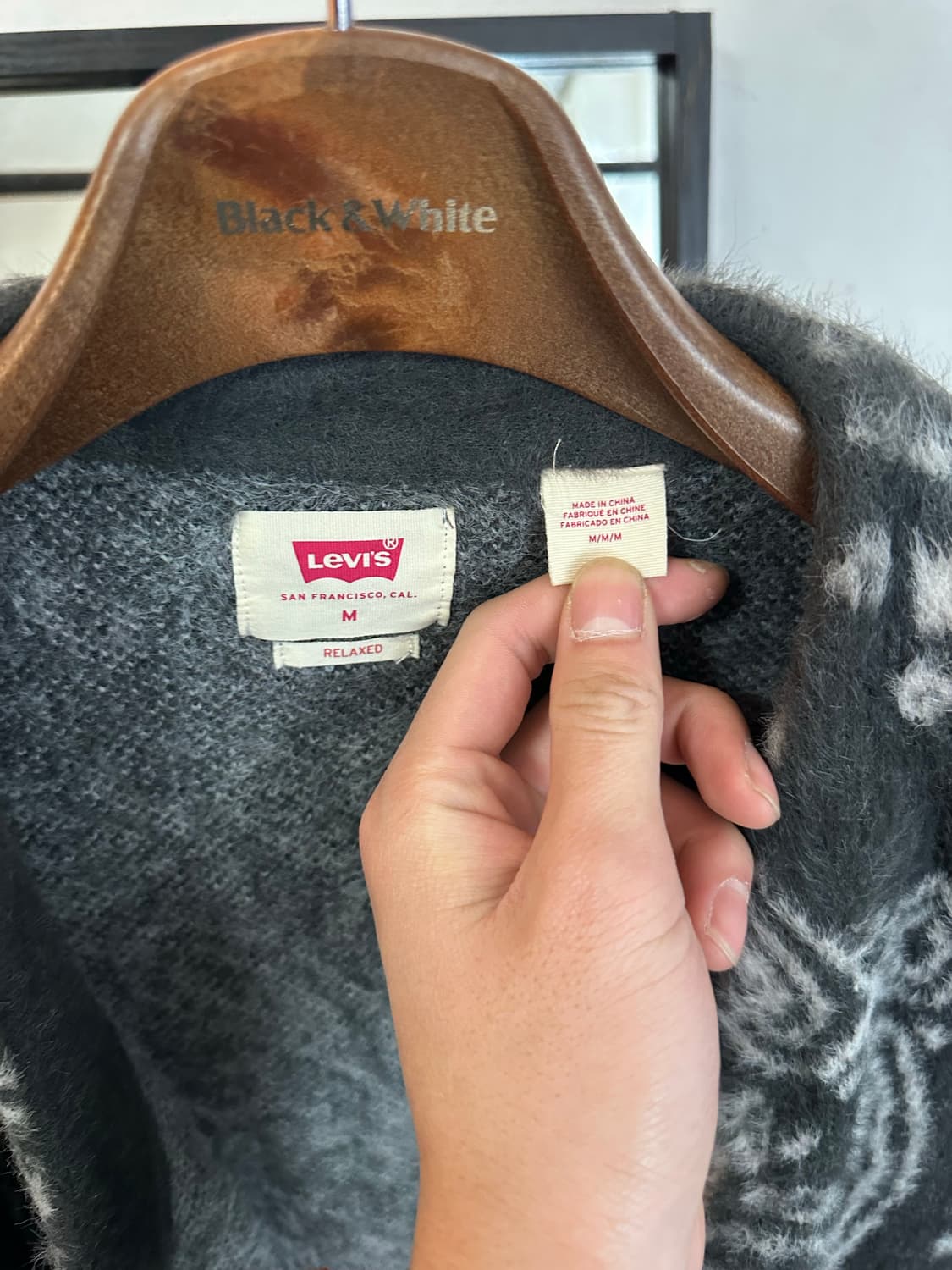 리바이스 가디건 M(95-100) 상품이미지7