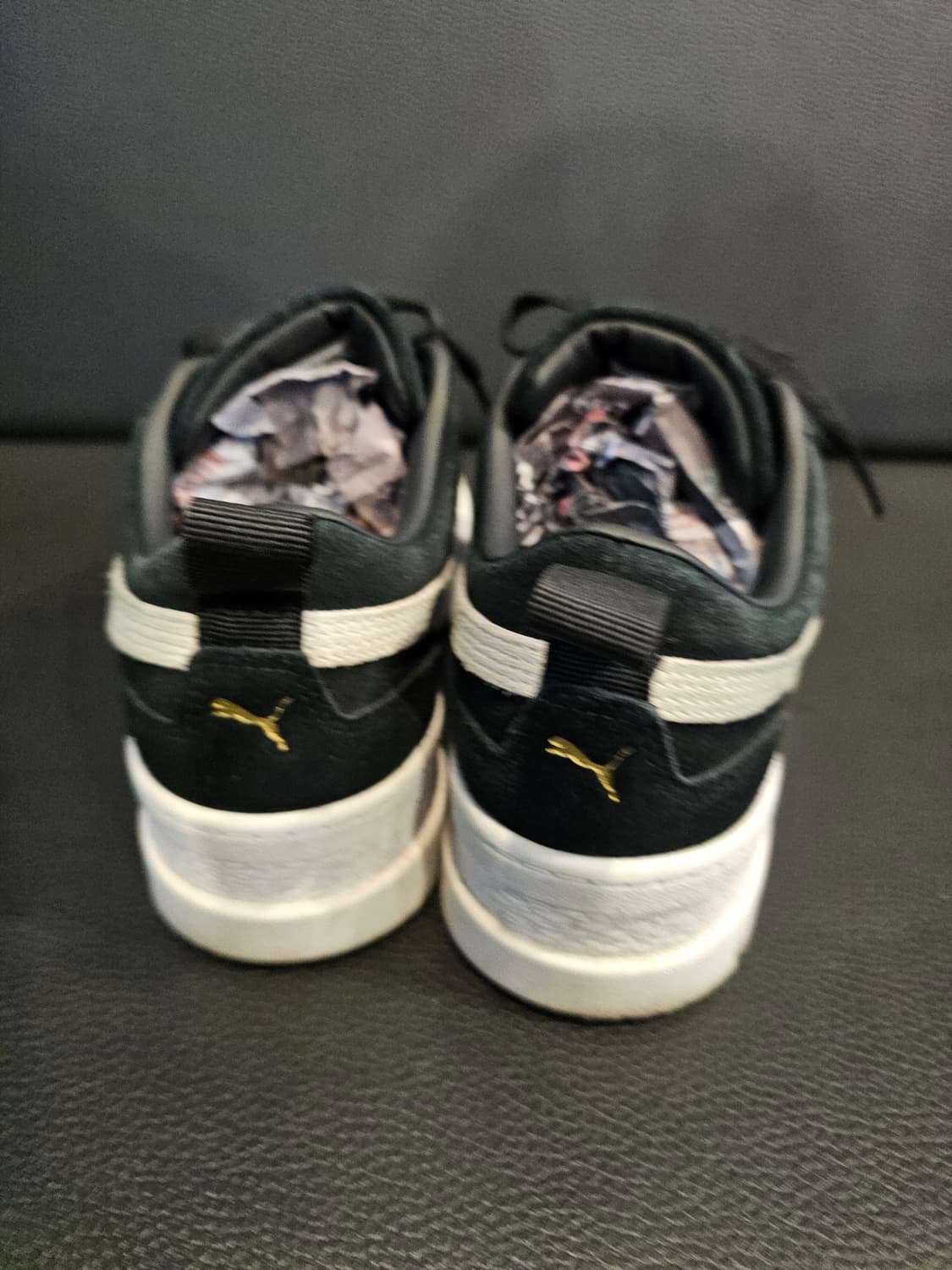 푸마 메이헴 스택 스니커즈 블랙 상품이미지4