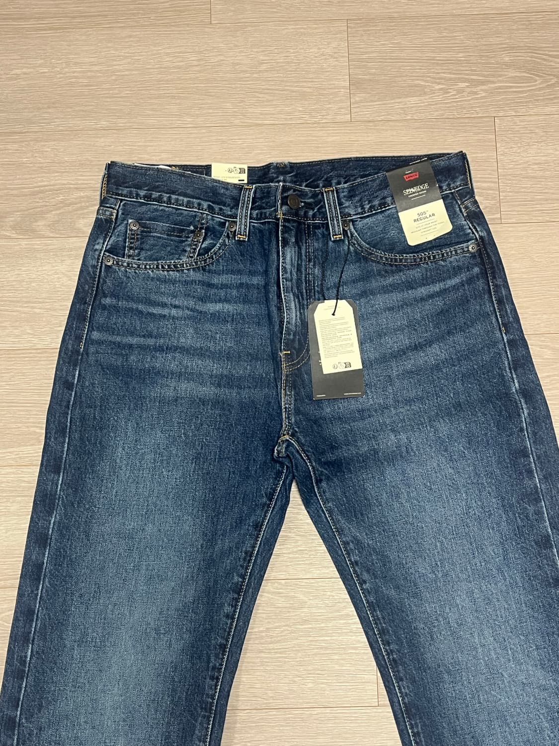 (새상품) 리바이스 505 셀비지 데님 프리미엄라인 청바지 상품이미지4