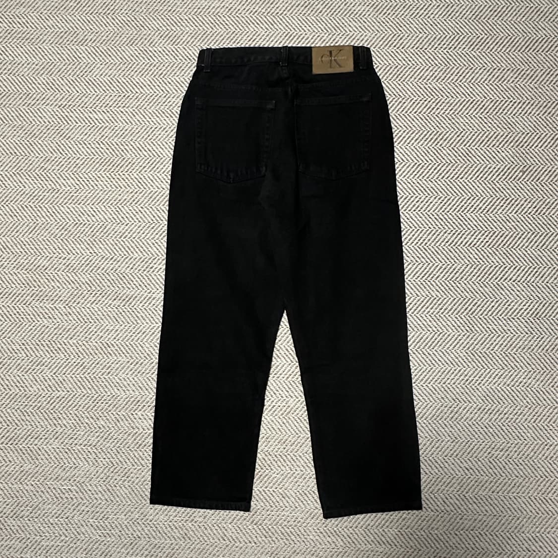 CALVIN KLEIN usa made black denim jeans 상품이미지2