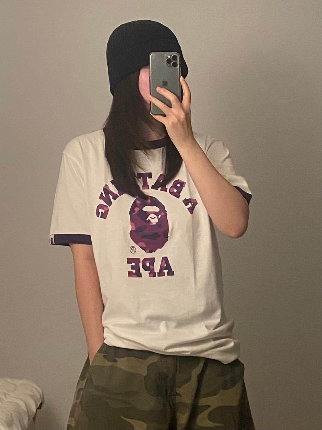 Bape 베이프 반팔 링거티(택 달린 새상품) 상품이미지3