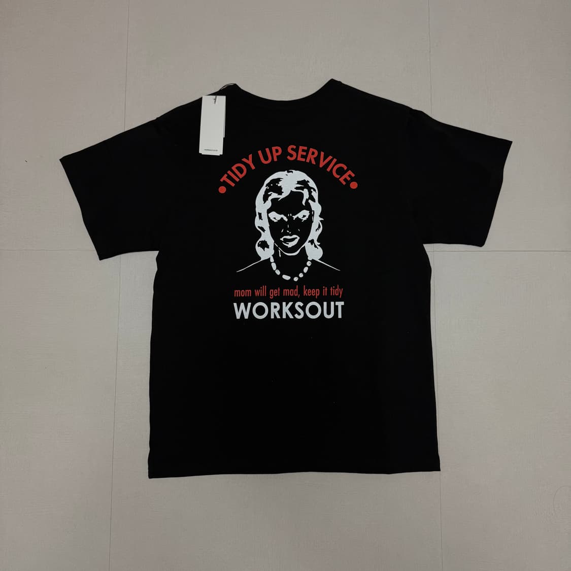 (새상품,L) TRUST x WORKSOUT TIDY UP Thor 블랙 상품이미지1