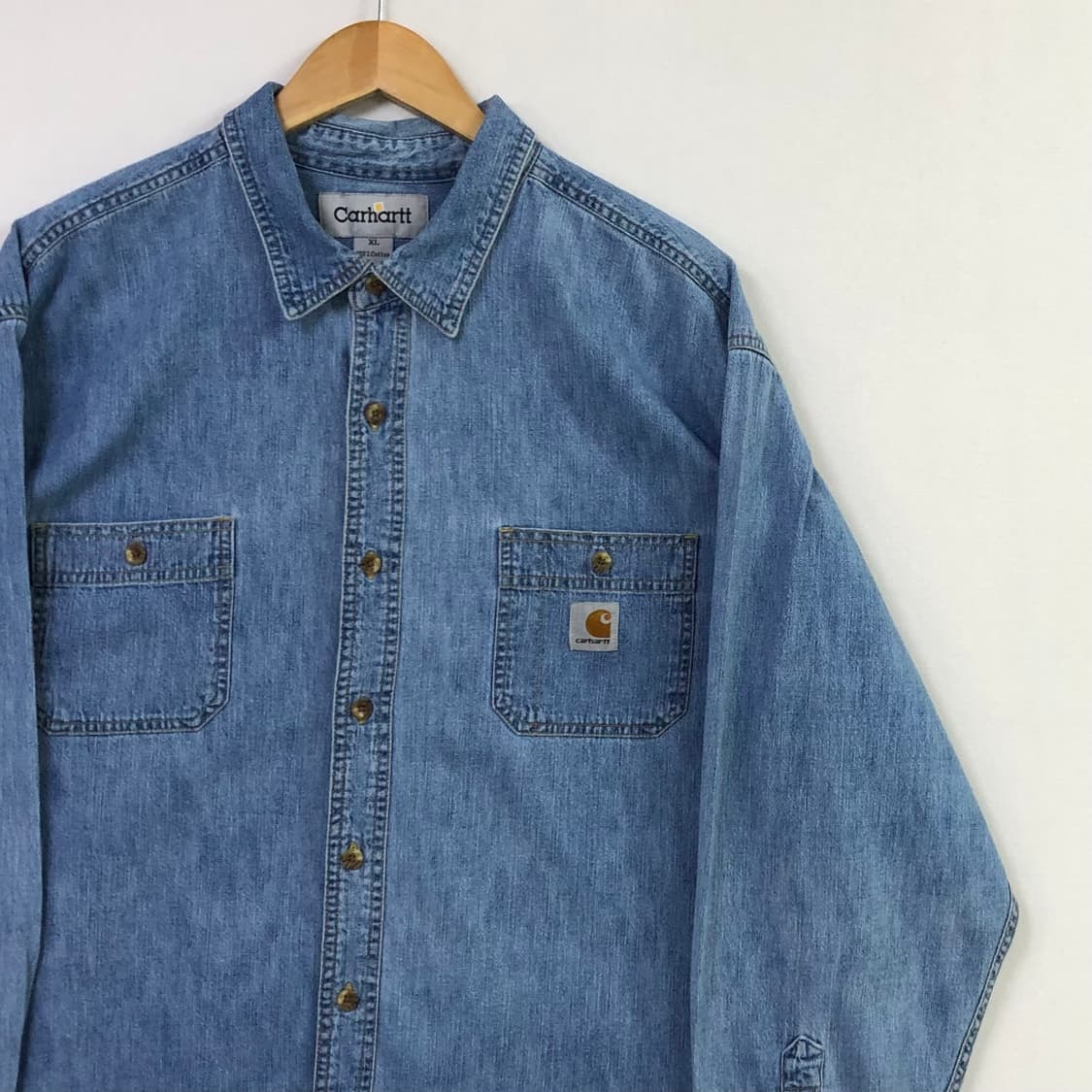 Xxl 칼하트 데님 셔츠 상품이미지1