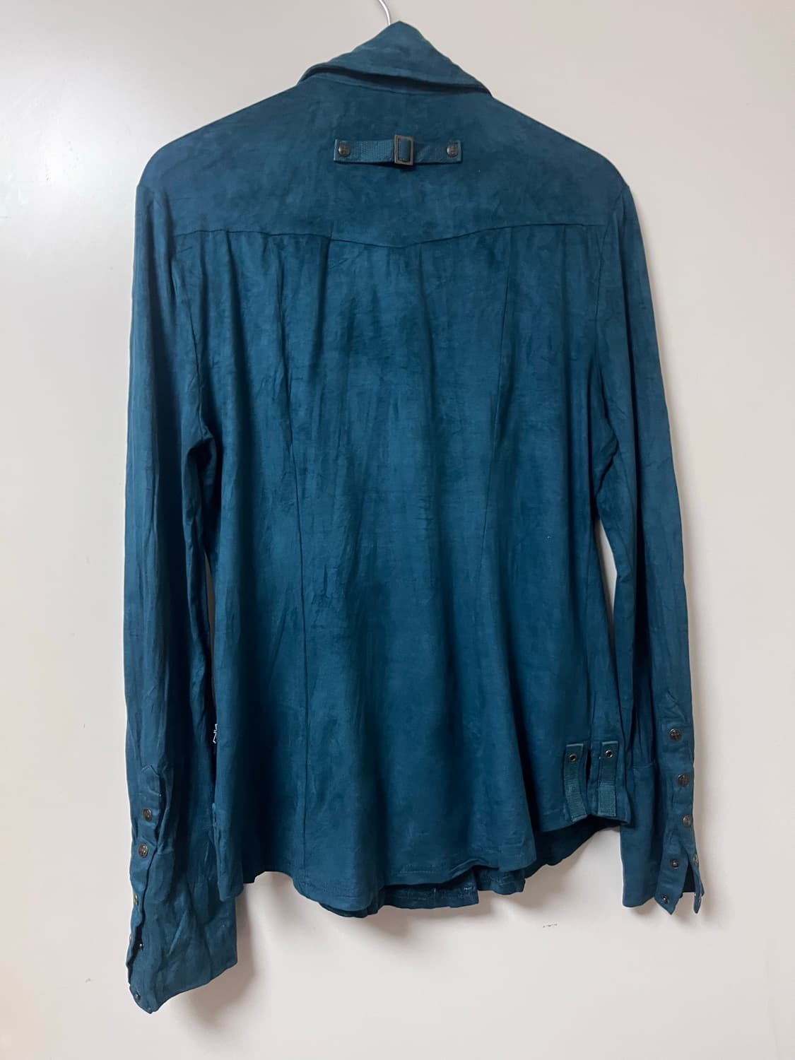 Ozz on ozz croce fake suede shirts 상품이미지2