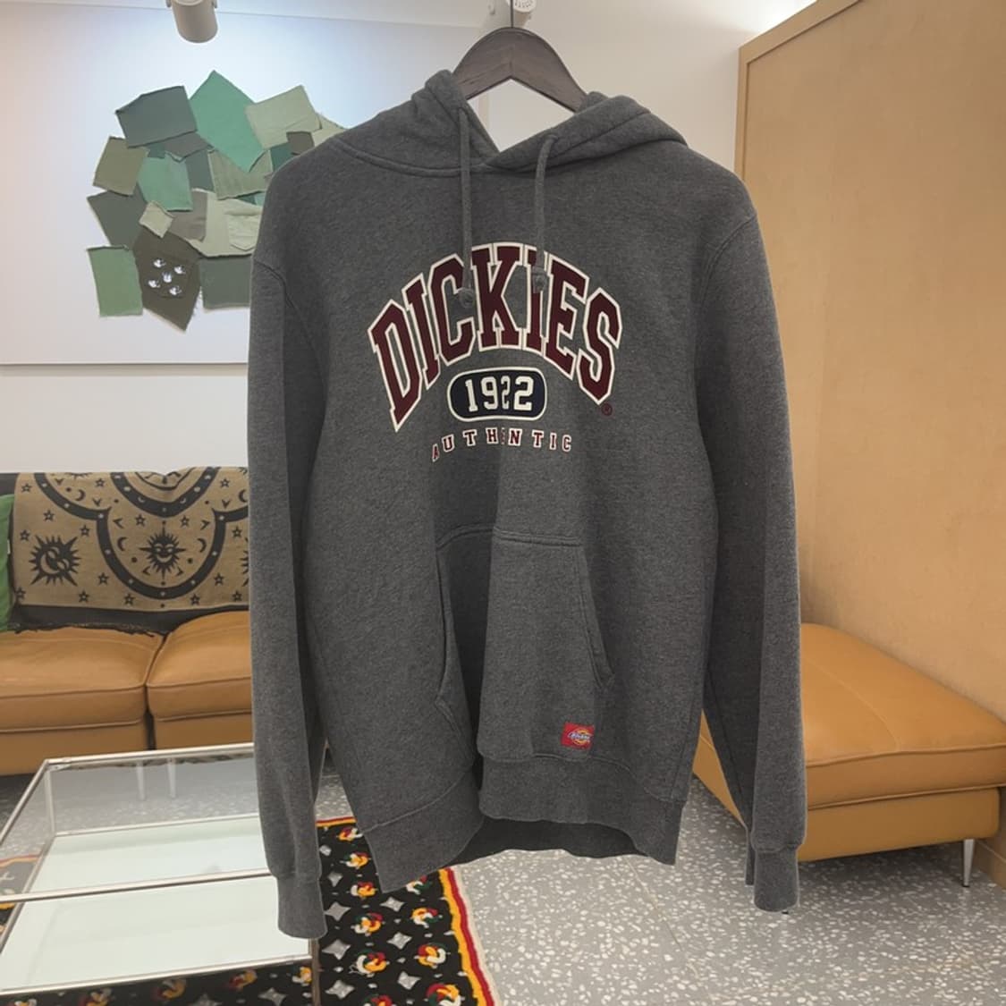 디키즈 올드스쿨 빈티지 빅 아치로고 약기모 후드티 L C07401 상품이미지3