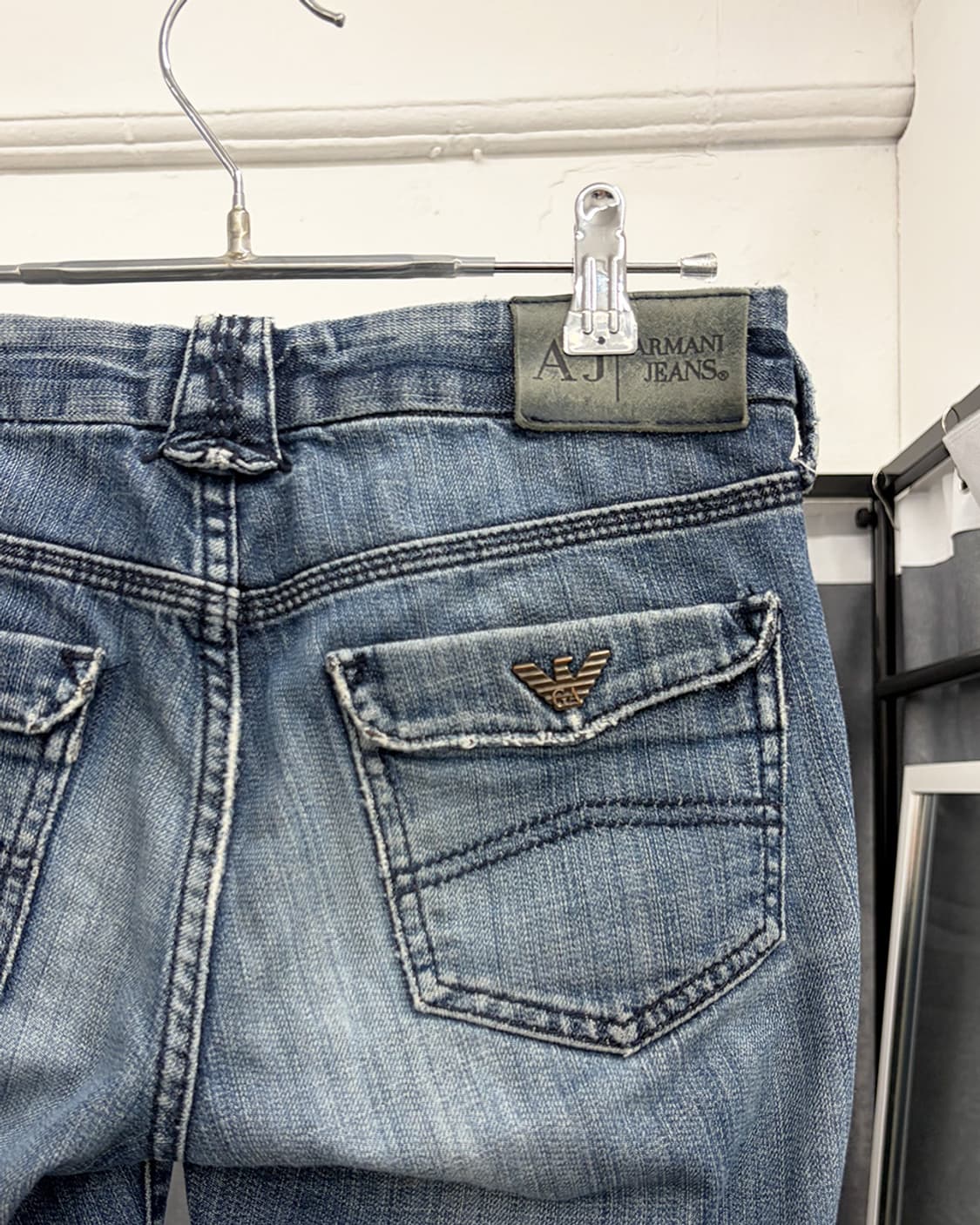 아르마니 진 스트레이트 데님팬츠 상품이미지5
