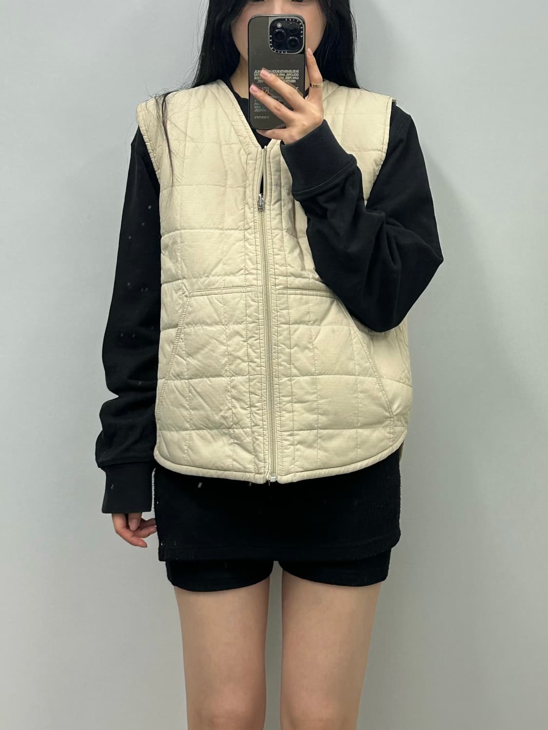 00s 나이키 스우시 퀼팅 조끼 패딩 베스트 상품이미지1