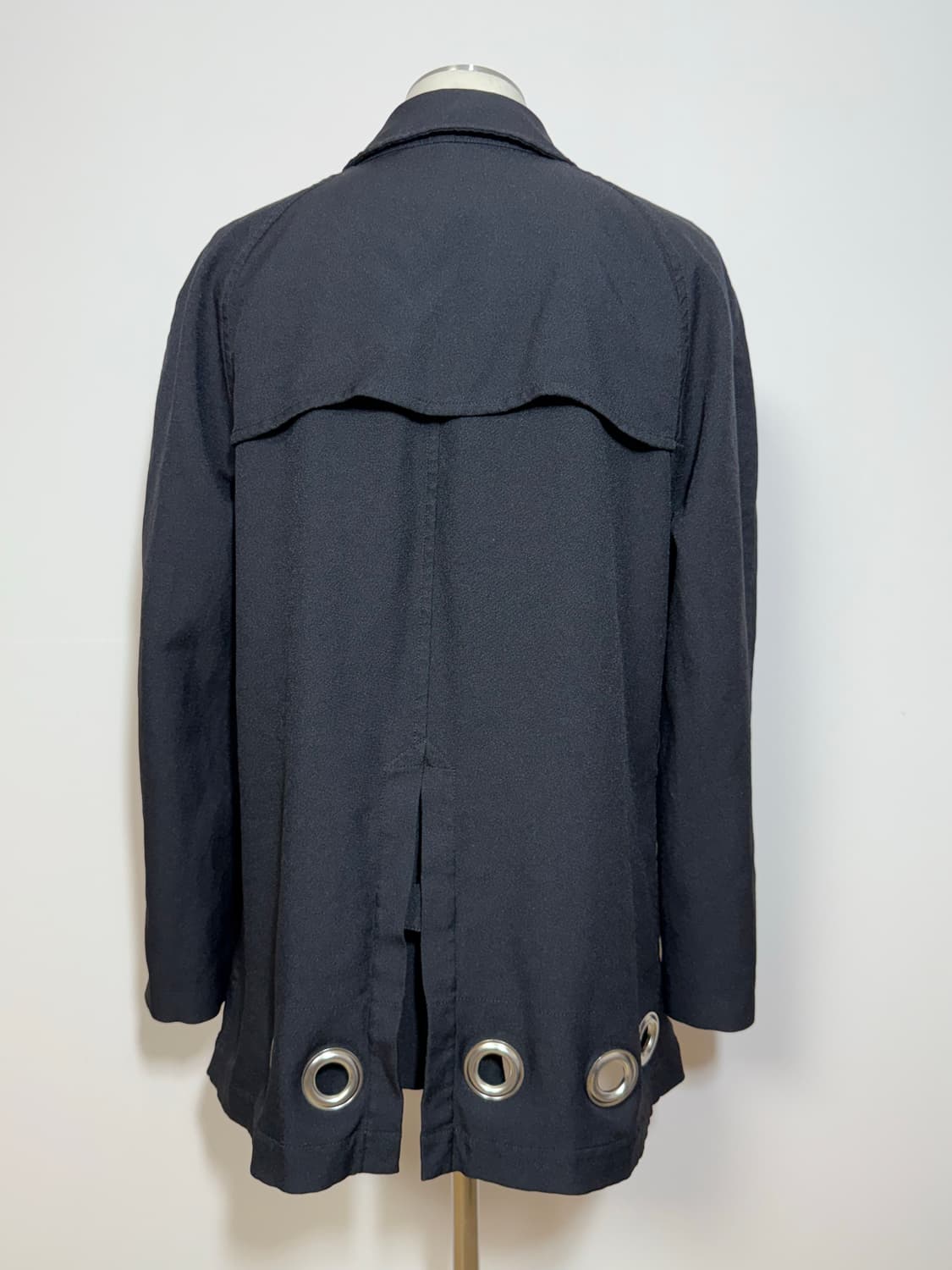 블랙 꼼데가르송 축융폴리 피코트 L 상품이미지3