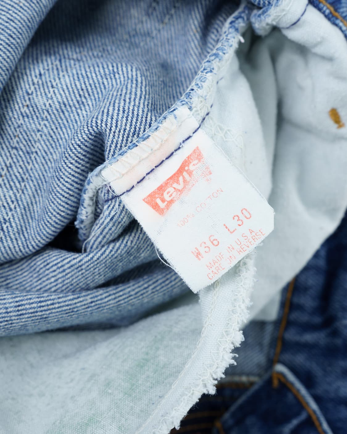 (허리 45) 90s 리바이스 517 부츠컷 데님 팬츠 상품이미지10