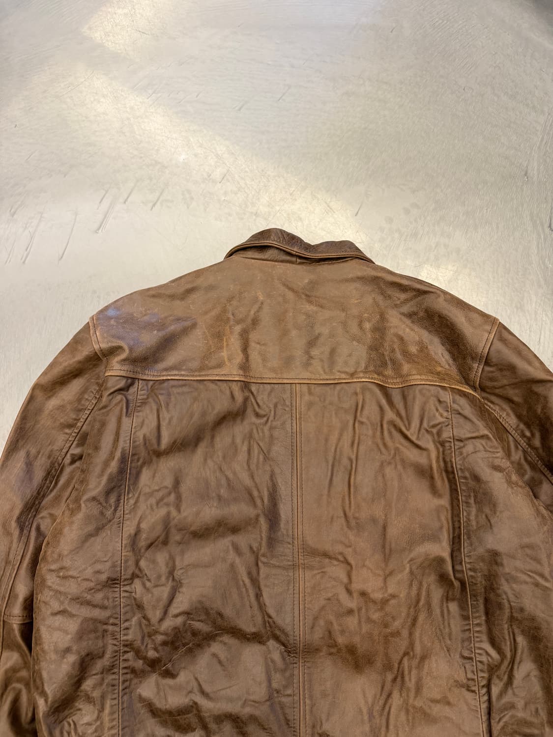 1990s RED BARON BIKE LEATHER 가죽봄버자켓 상품이미지7