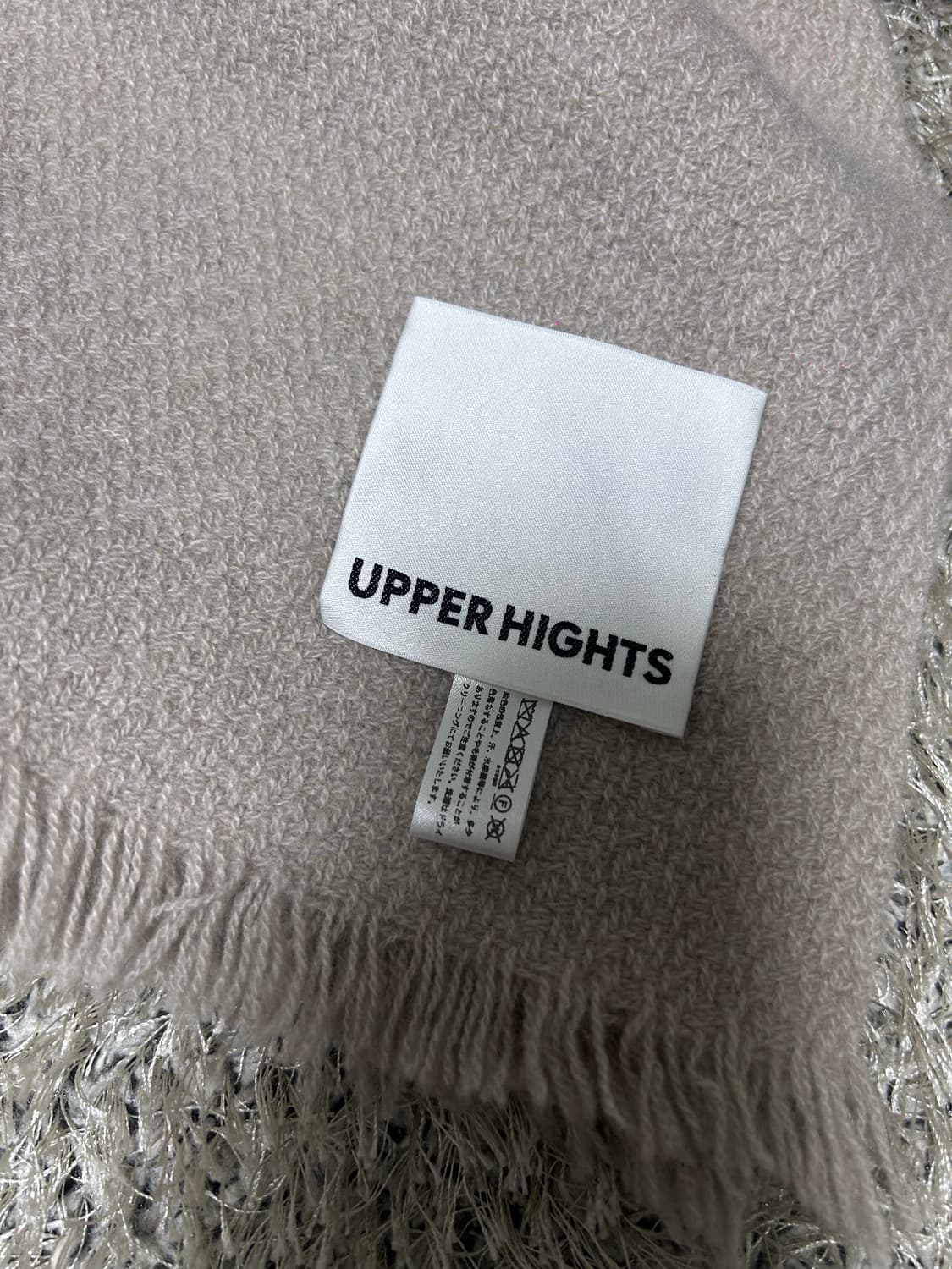 일본판 캐시미어100프로 UPPER HIGHTS 목도리 상품이미지2