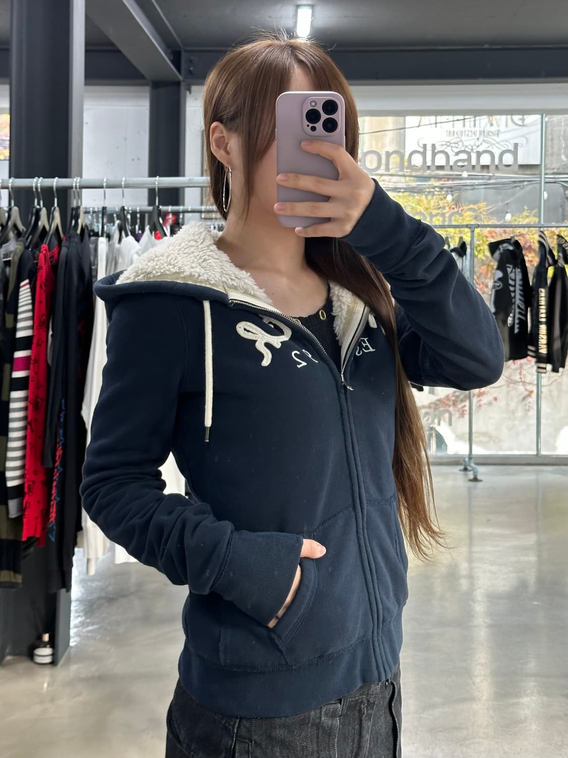 아베크롬비 울프죠 후드집업 상품이미지3