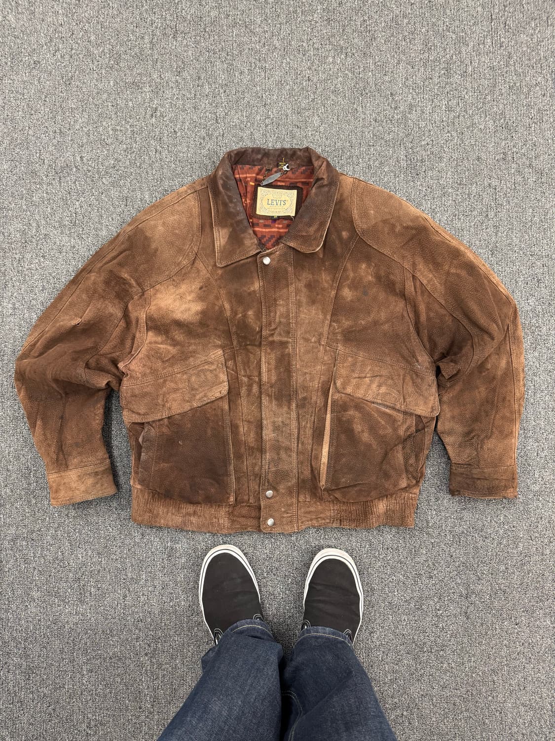 리바이스 빈티지 돈피 가죽자켓 상품이미지1