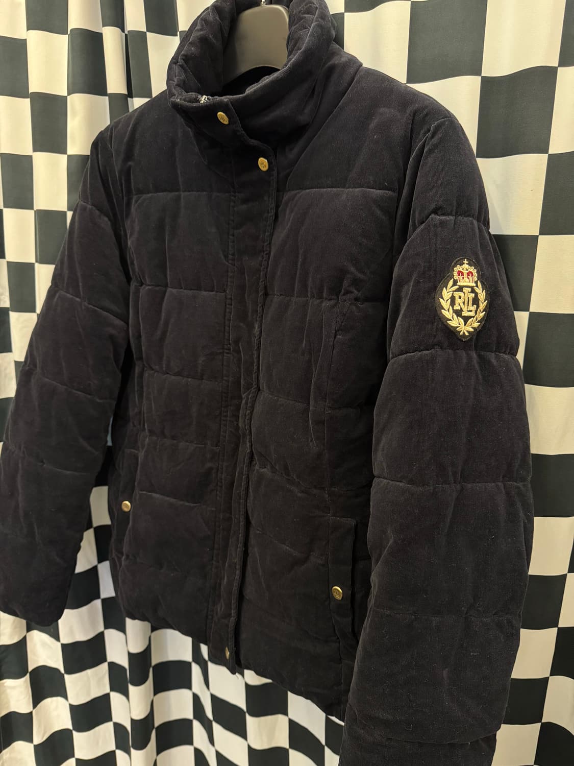 랄프로렌 코듀로이 덕다운 패딩 처분  상품이미지1