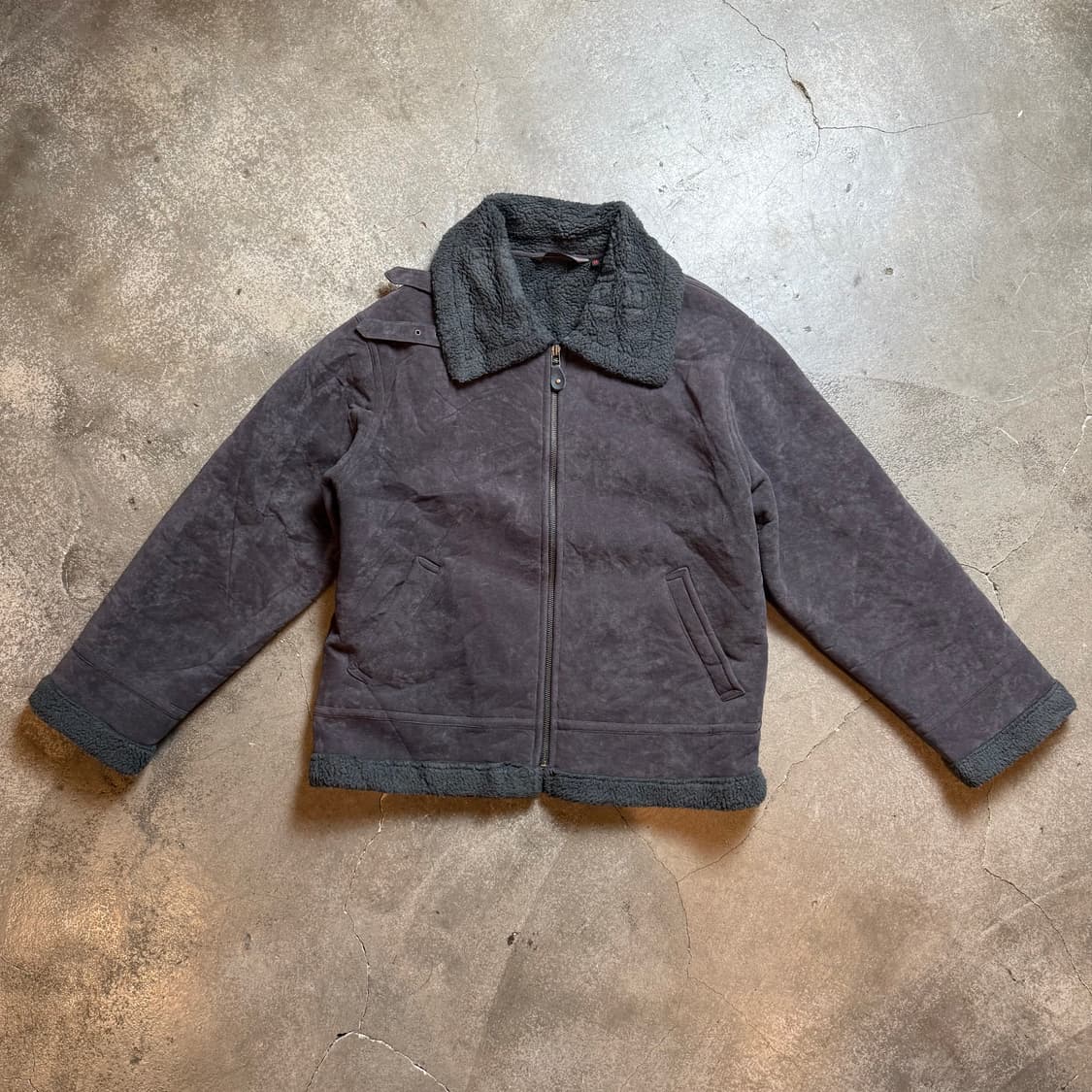 빈티지 스웨이드 자켓 상품이미지1