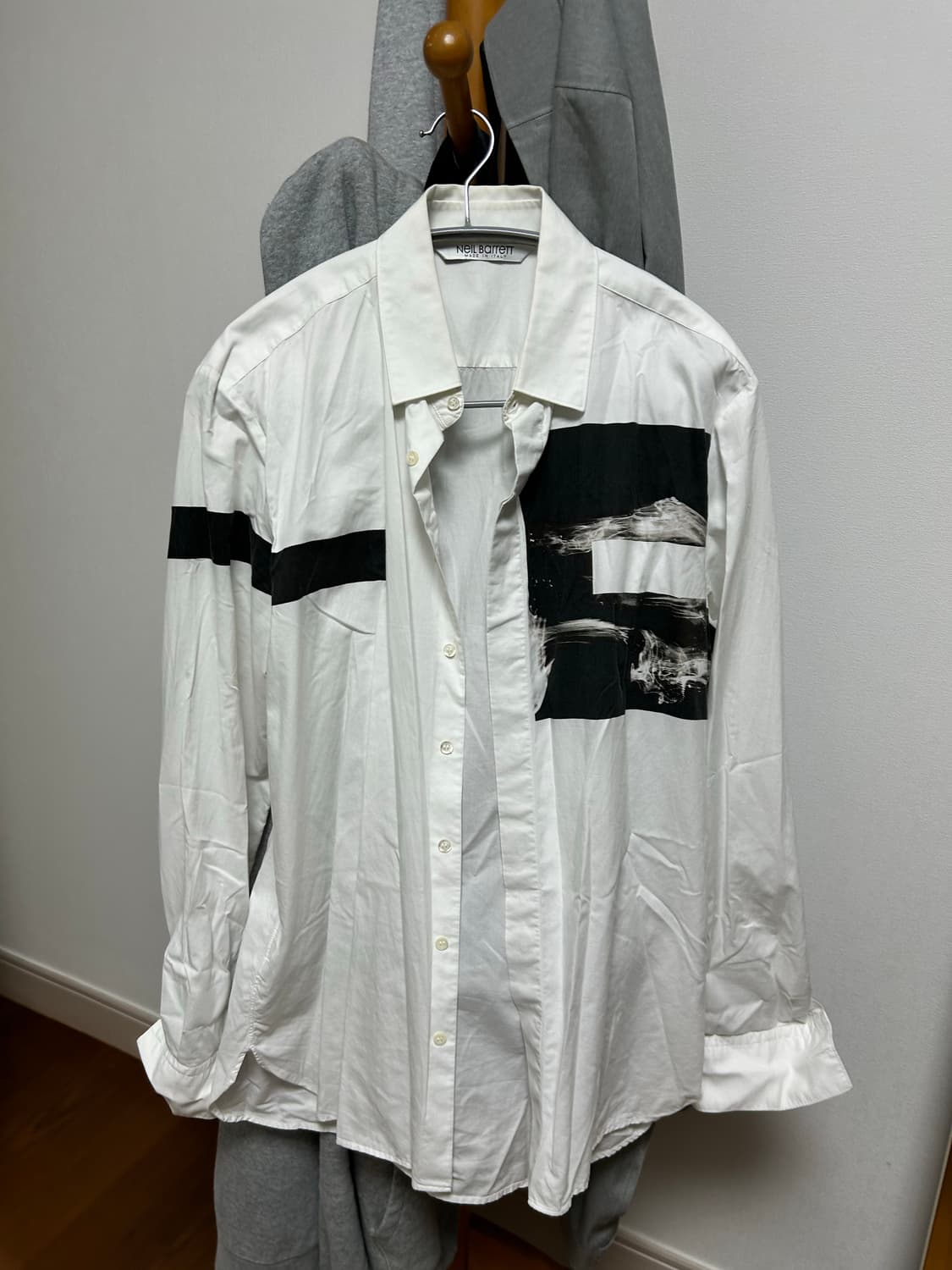 Neil barrett 18SS 런웨이 셔츠 상품이미지1