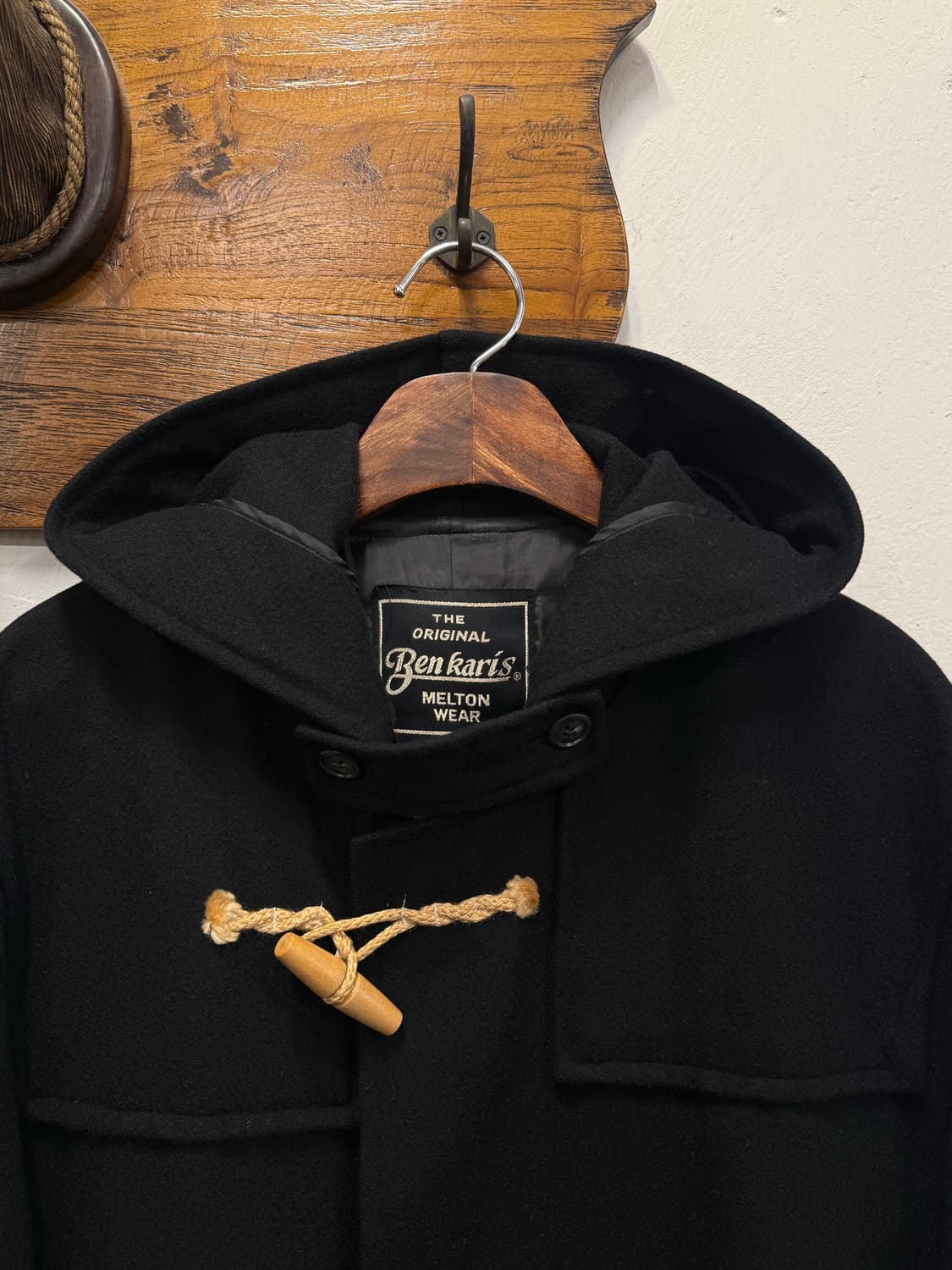 L) Ben Karris Melton Wool Duffle Coat 상품이미지3