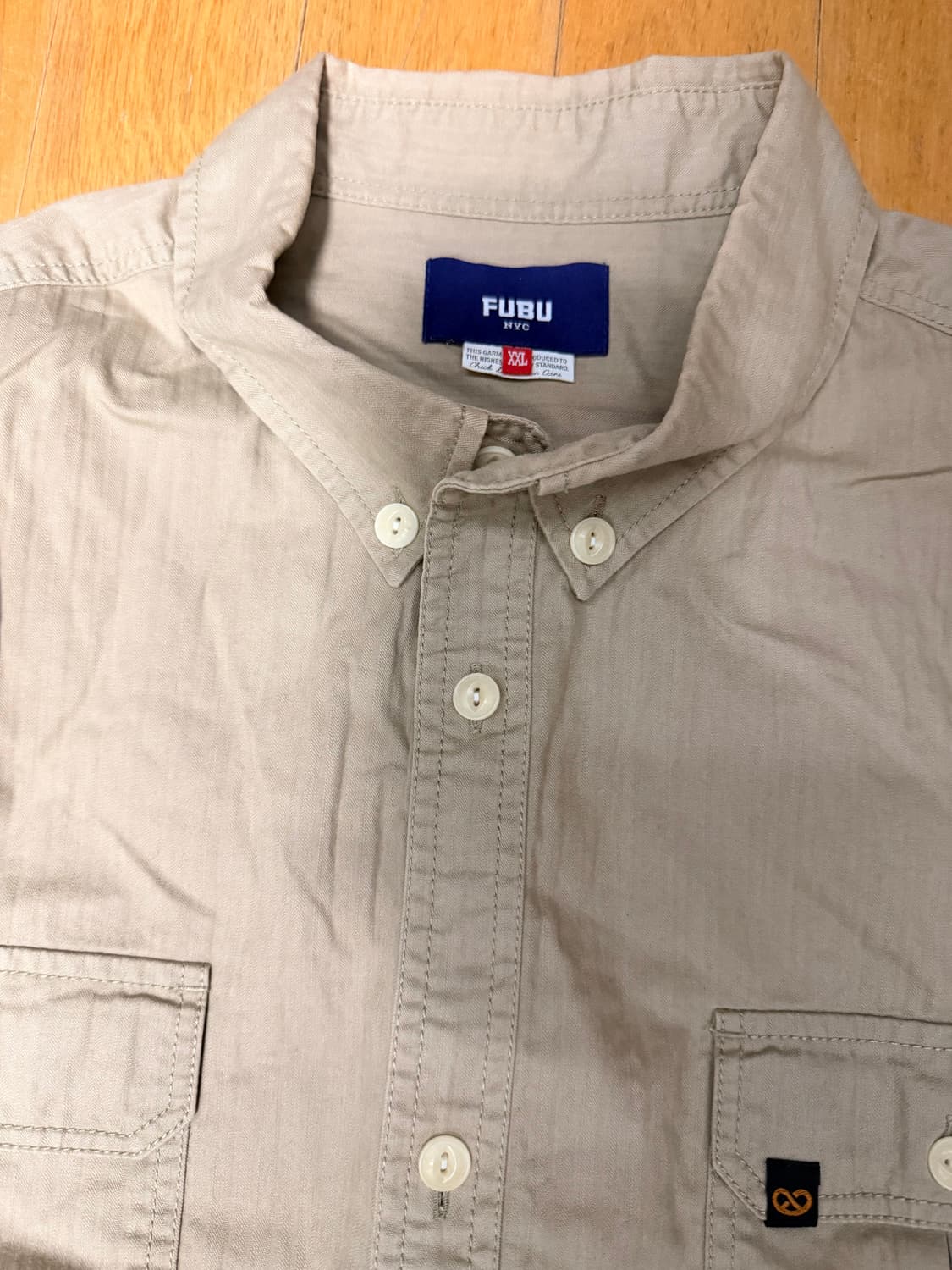 FUBU 푸부 후부 멀티포켓 워크셔츠 자켓 XXL 상품이미지3