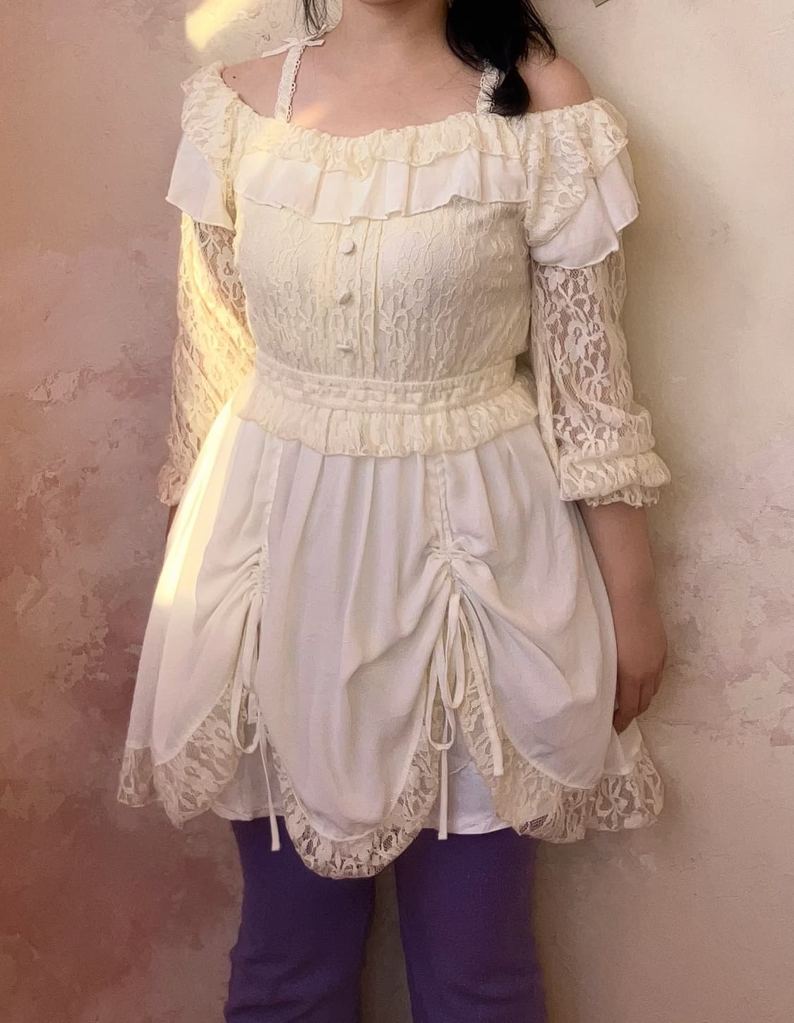 리즈리사 바닐라 레이스 원피스 상품이미지1