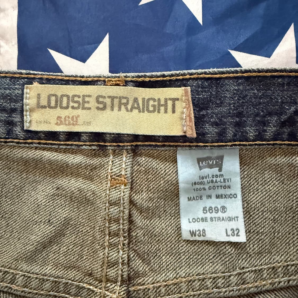 [38] levi's 리바이스 569  데님 청바지 - 38 상품이미지7