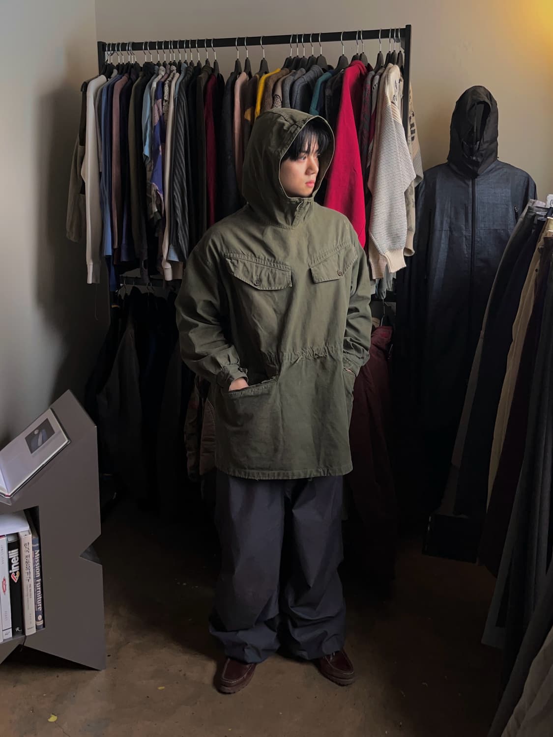 50s 프랑스군 오리지널 M50 마운틴 스목 파카 후드 상품이미지10