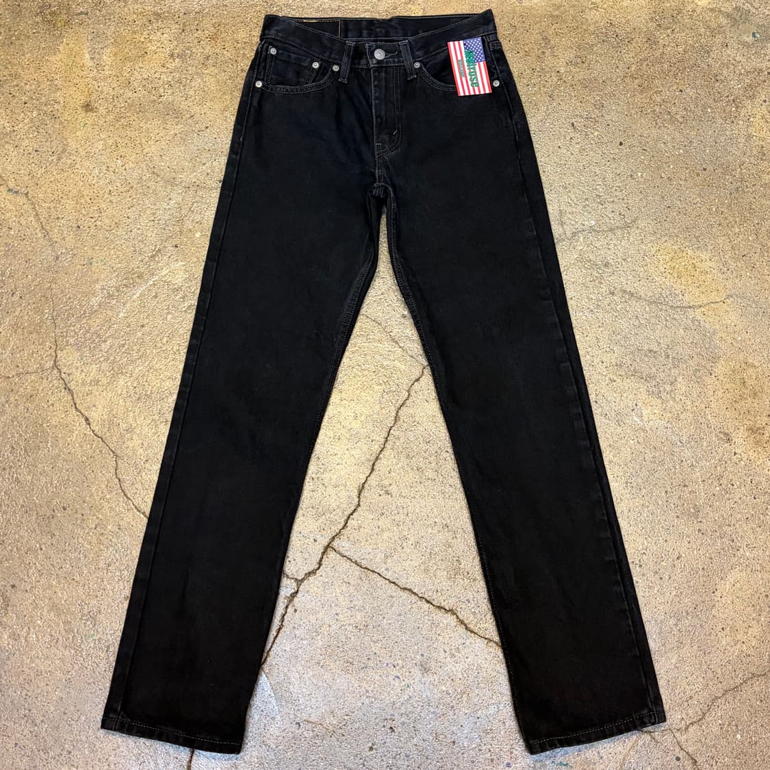 미국 빈티지 리바이스 516 블랙진 흑청 청바지 상품이미지1