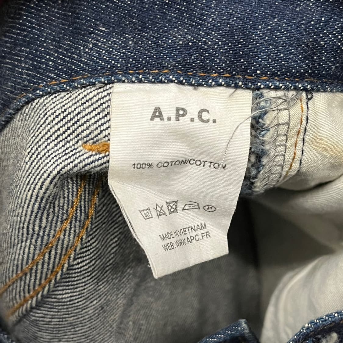 [정품/29] A.P.C. 생지 데님 청바지 b16 상품이미지5