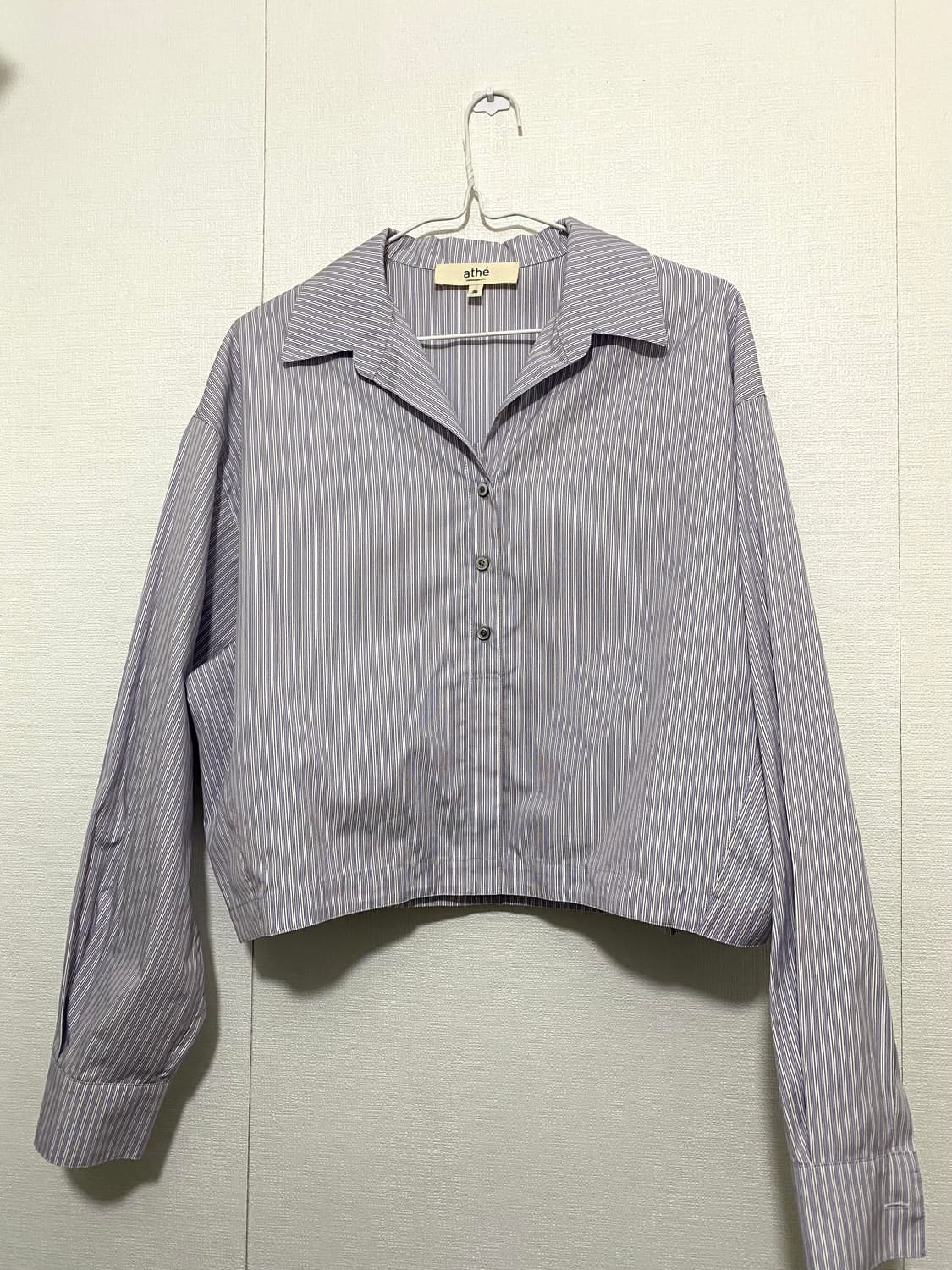 22SS 바네사브루노아떼 크롭 블라우스 상품이미지1