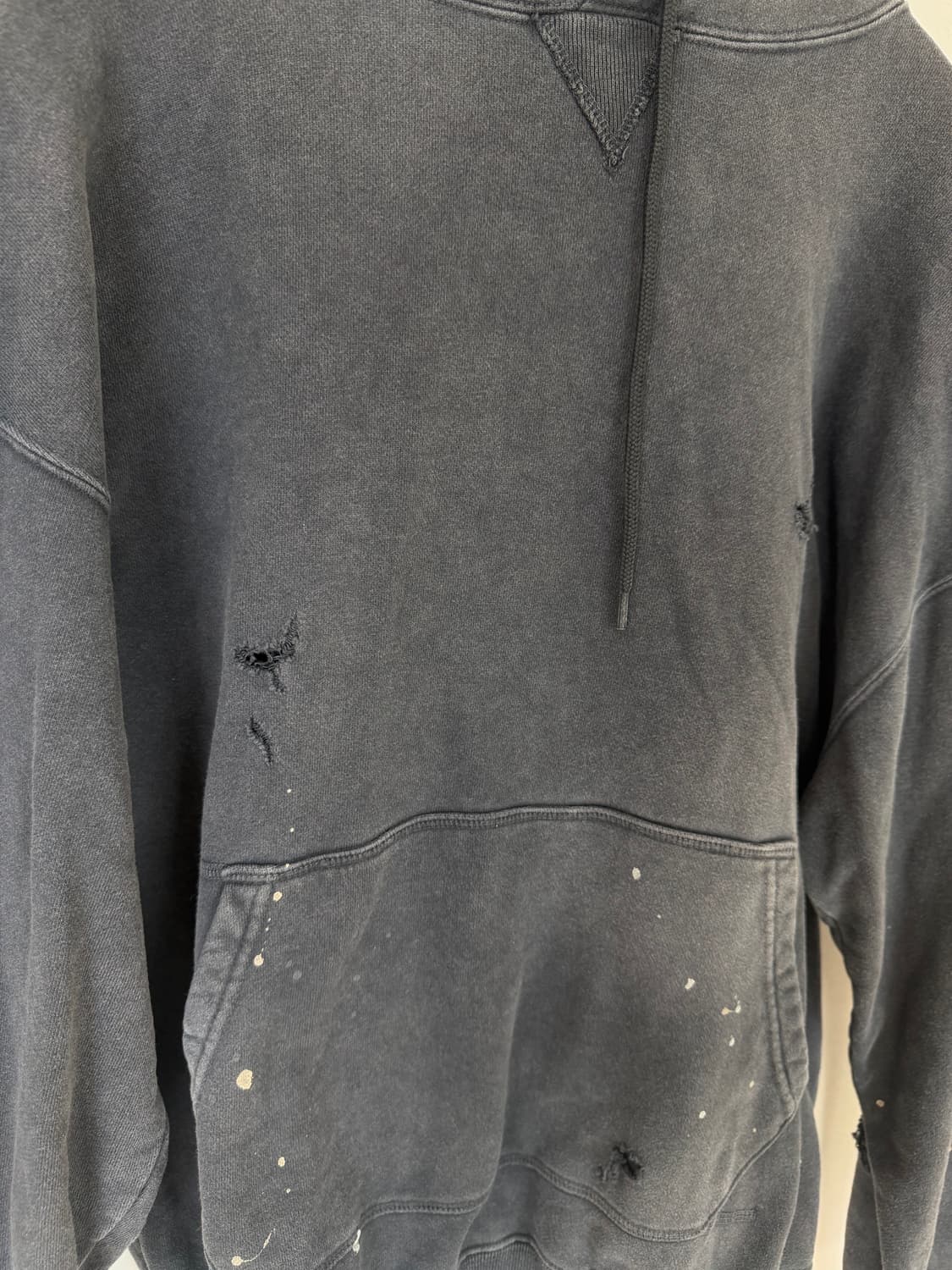 새상품)) 네이버후드 damage 스웻 후드티 상품이미지3