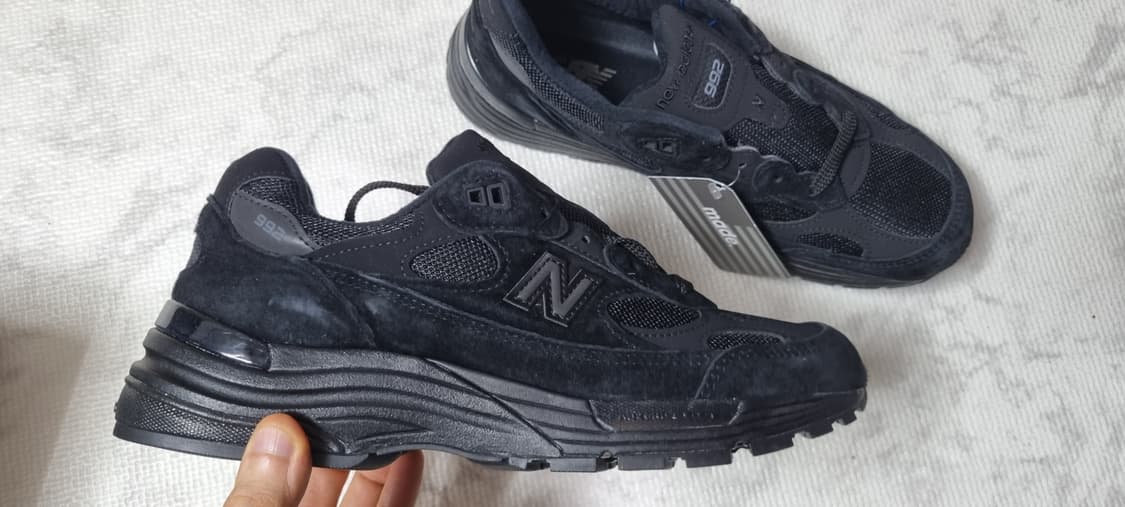 뉴발란스 992 ea 트리플 블랙 265 상품이미지4