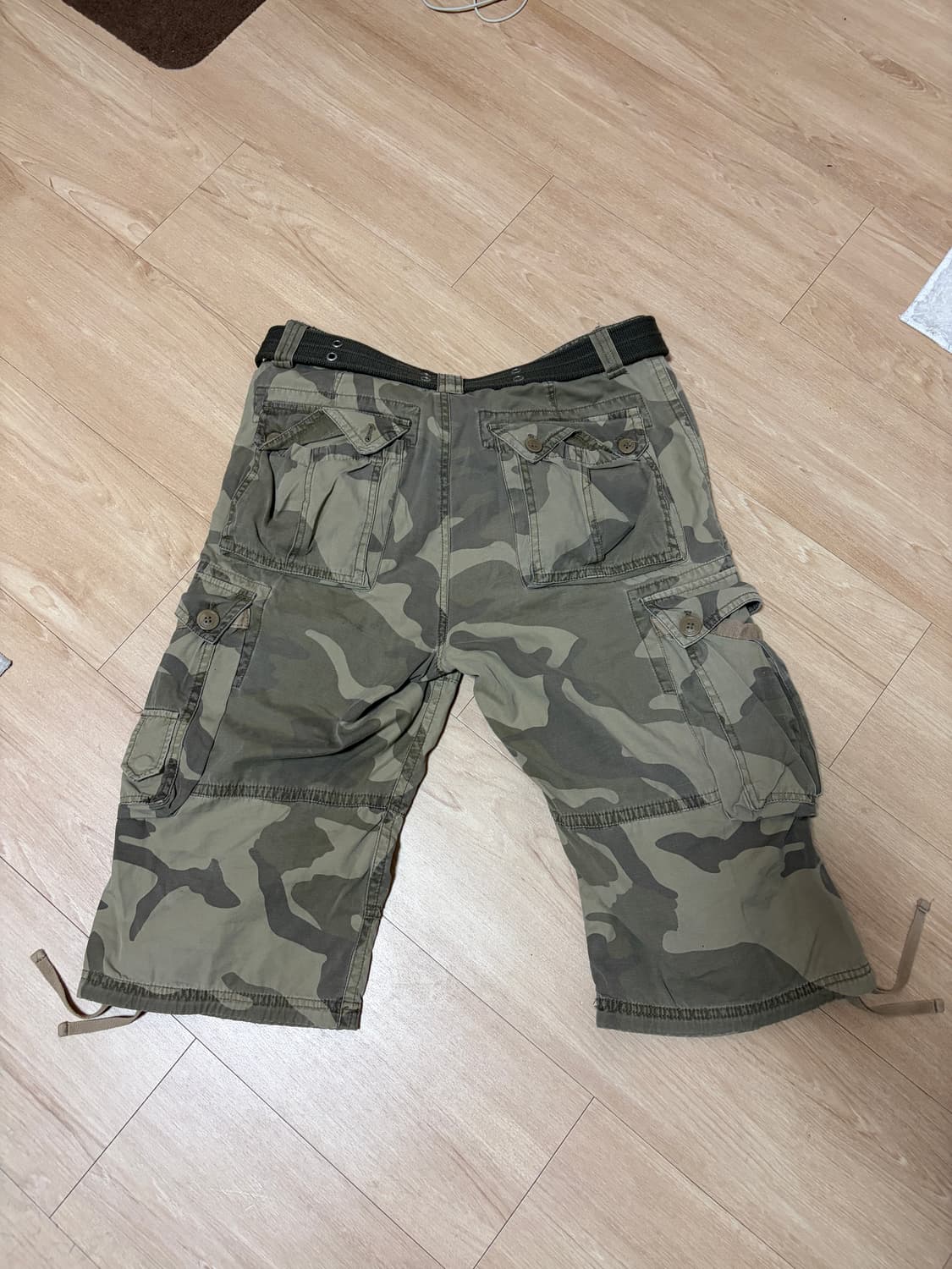 빈티지 밀리터리 카모 카고 팬츠  상품이미지4