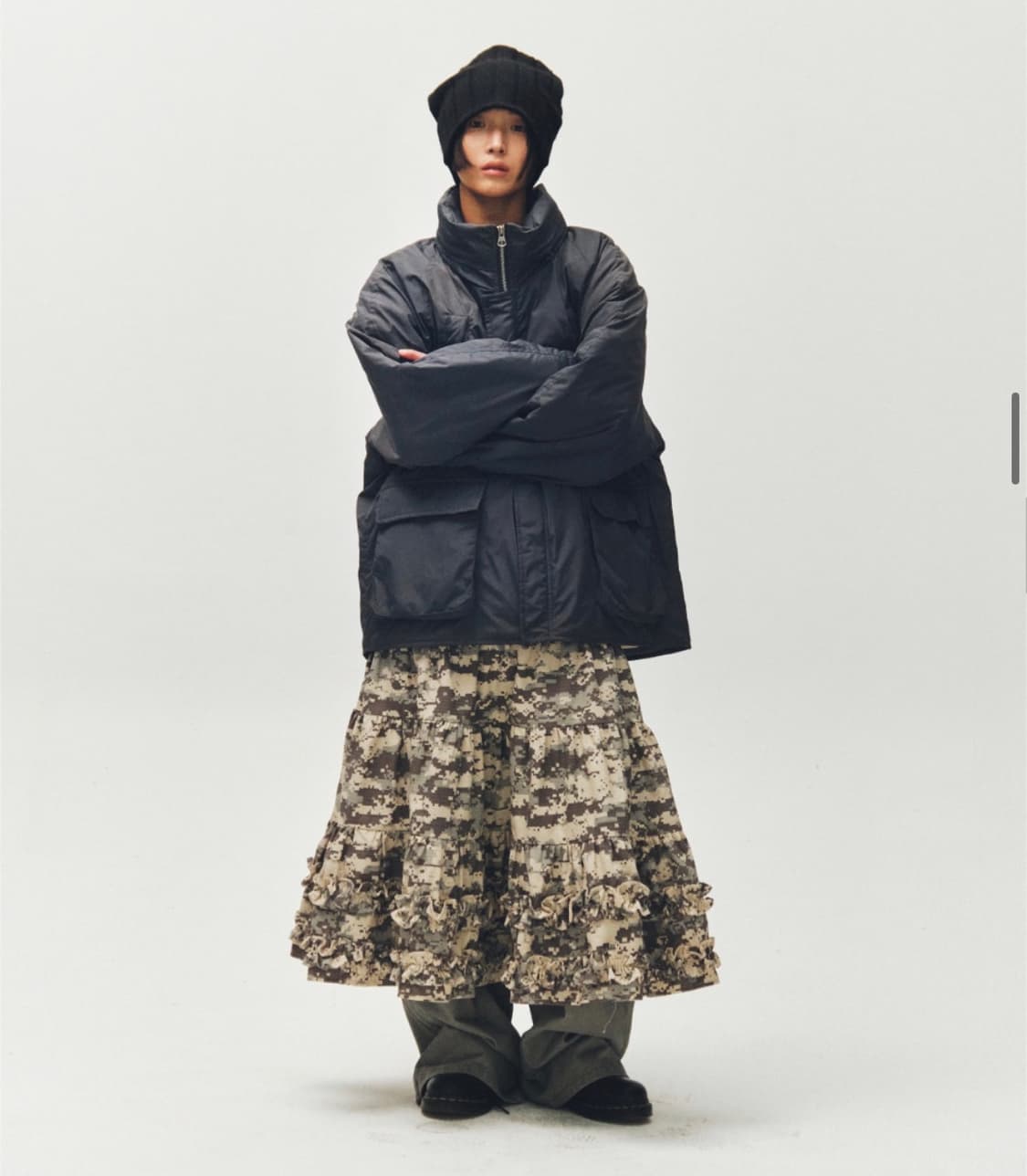 플리즈프로젝트 필드 자켓 다크그레이 상품이미지1