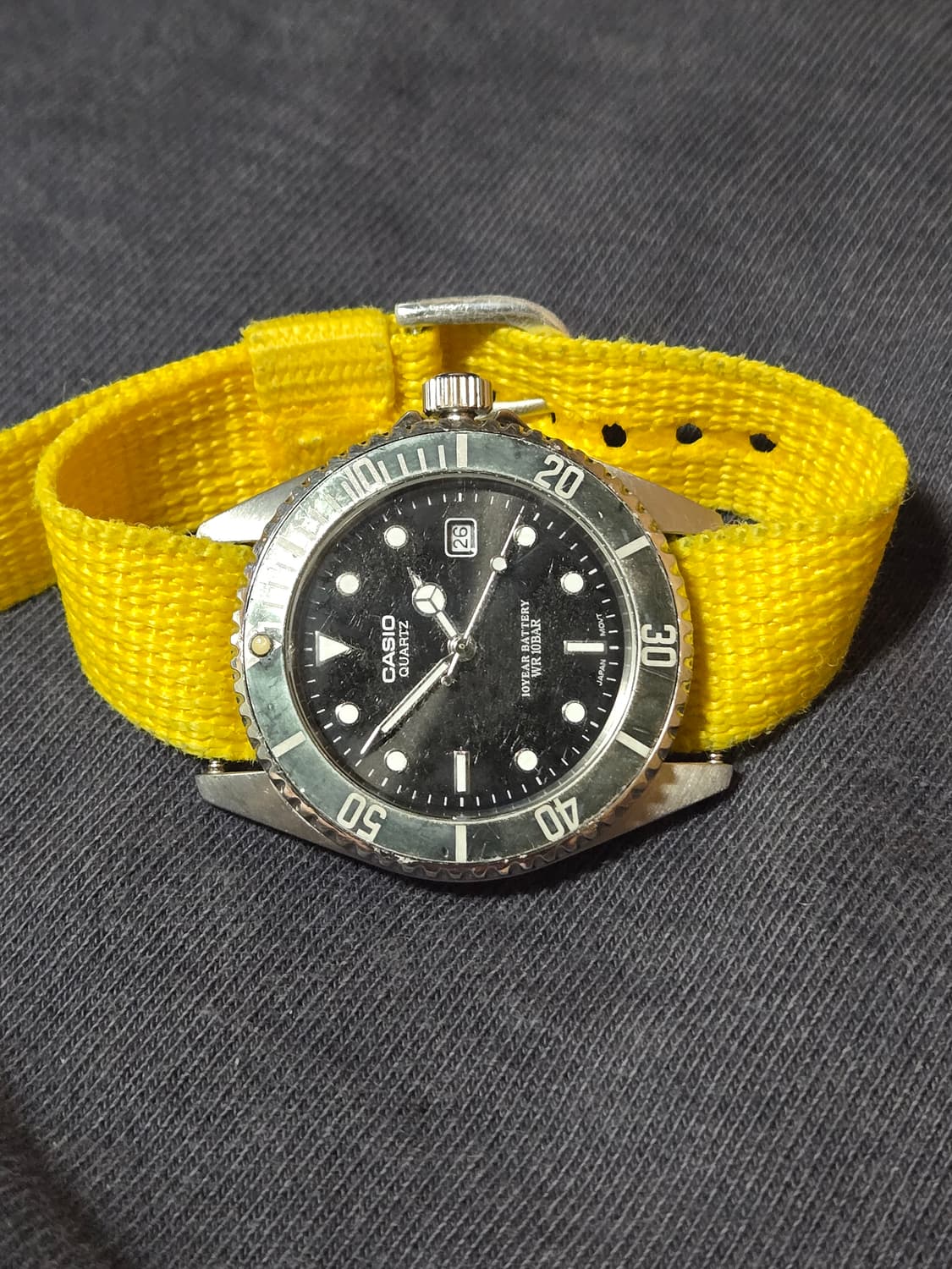 빈티지 카시오 서브마리너 고스트베젤 밀리터리/세이코/시티즌/해밀턴 상품이미지6