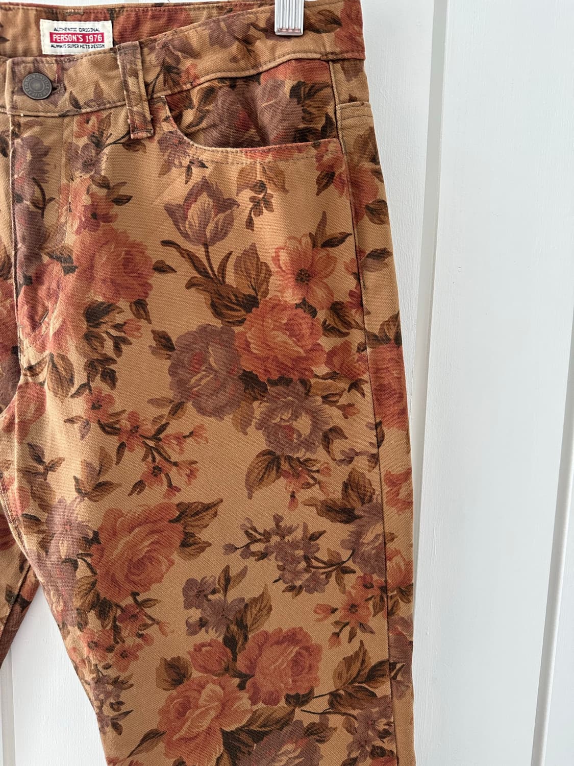 romantic flower denim pants 상품이미지5