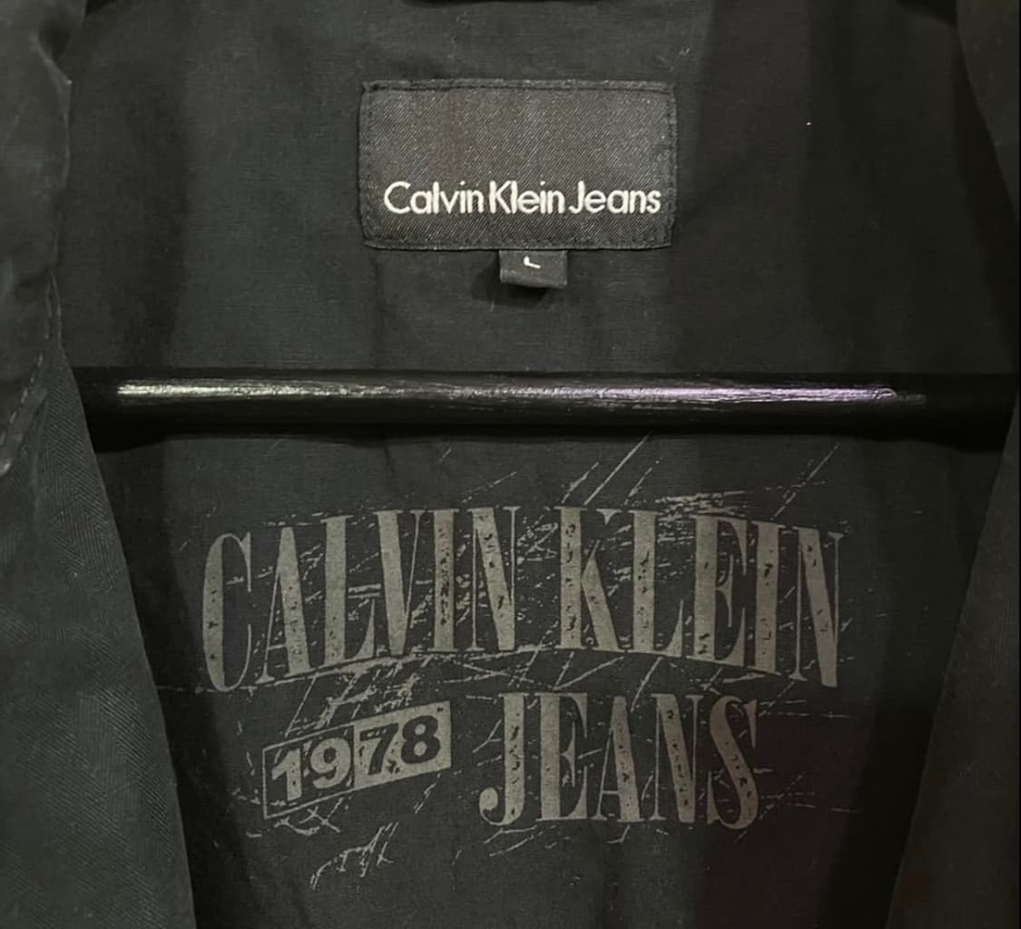 캘빈클라인 빈티지 포켓 하이 펑크 자켓 L 상품이미지4