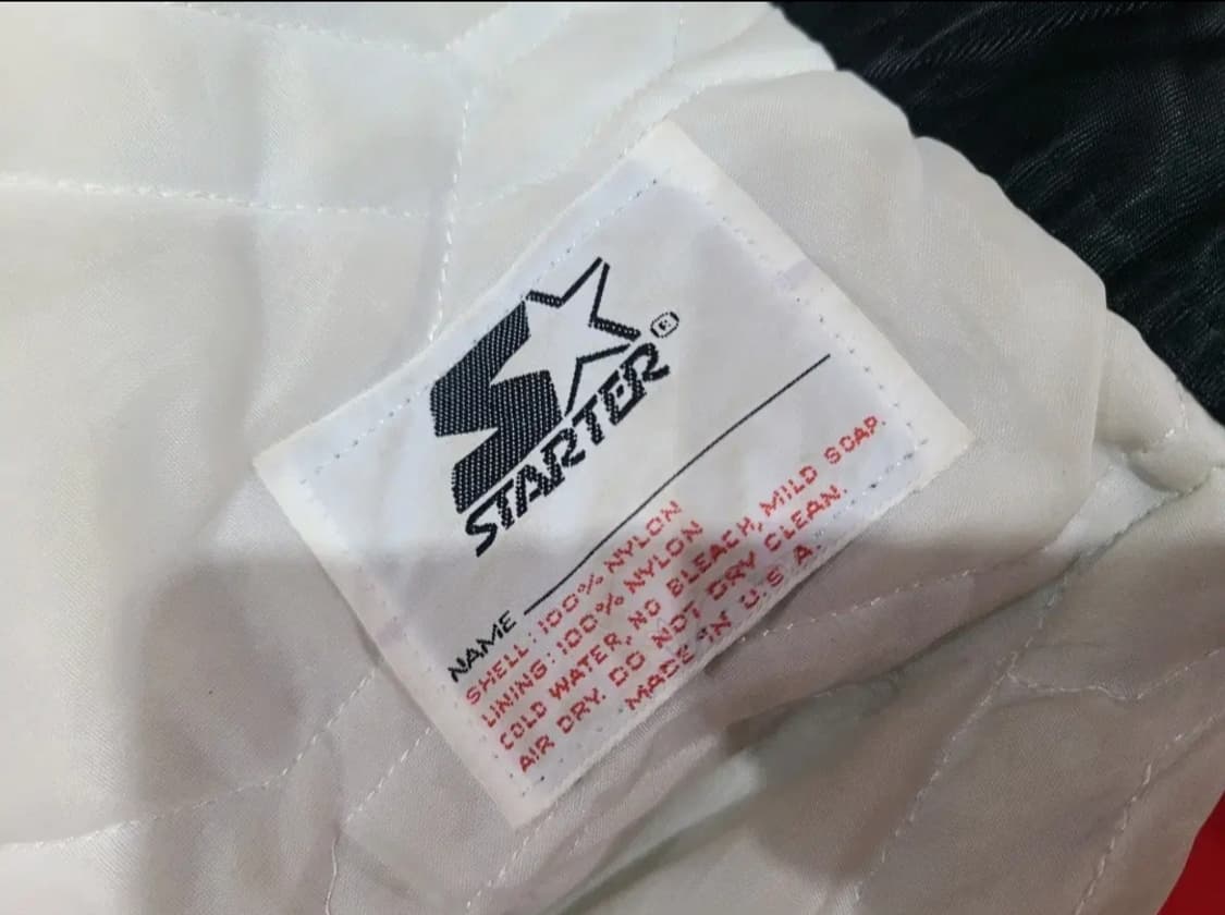 스타터 볼티모어 오리올스 블랙 야구 점퍼 상품이미지4