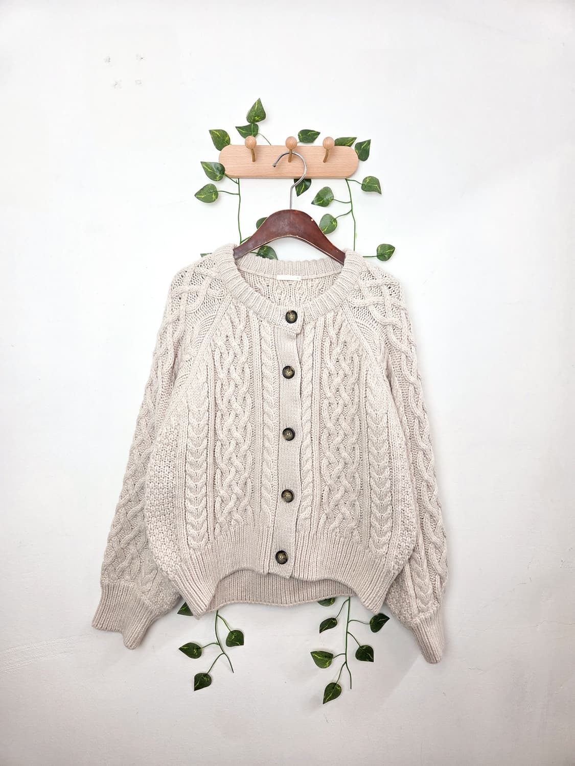 퓨어 동글 모리 가디건 상품이미지1