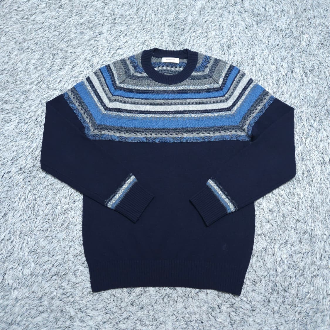 빈폴)95-100 남자 라운드니트 / 왕눈이샵 상품이미지1