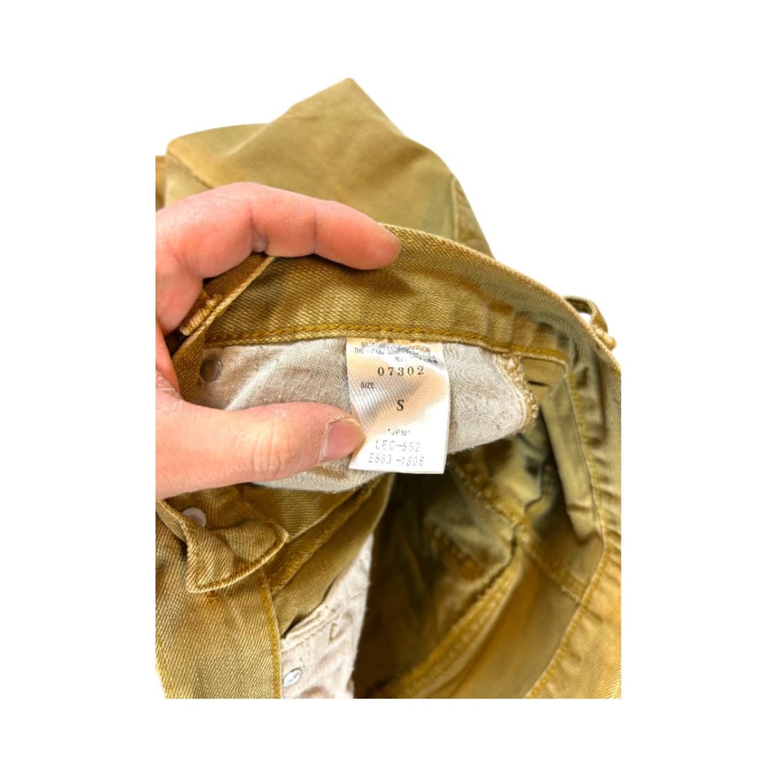 W-S) 리 Lee L-3 로우 라이즈 스트레이트 데님 팬츠 BD-023 상품이미지3