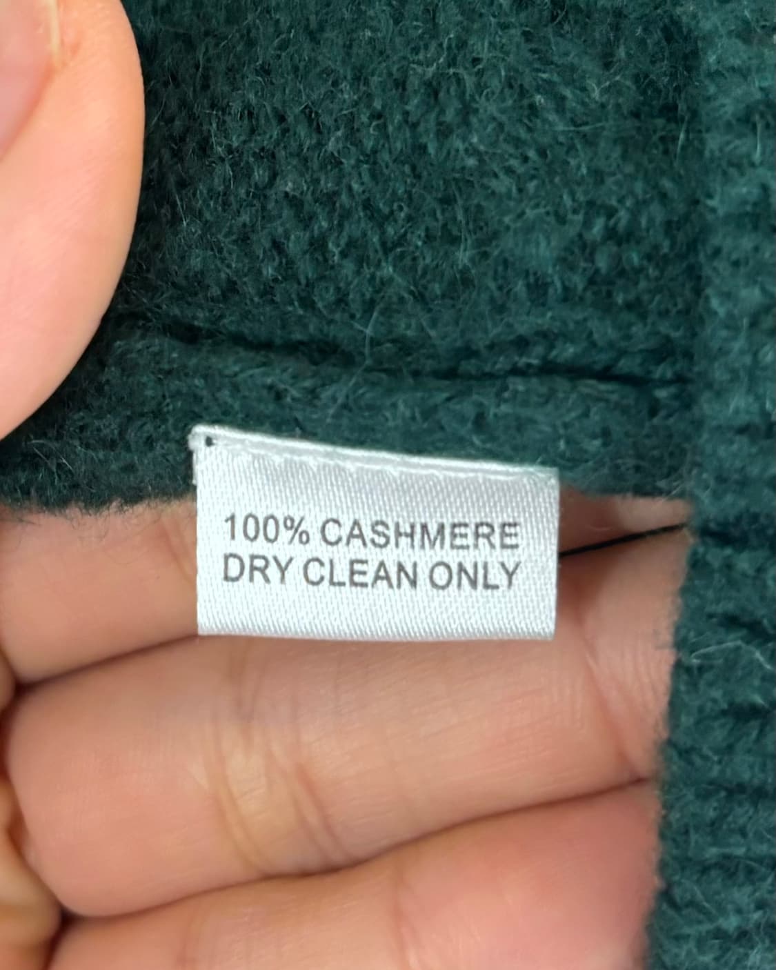 맥캐런 앤 선즈 그린 캐시미어 혼방 울 케이블 니트 상품이미지8