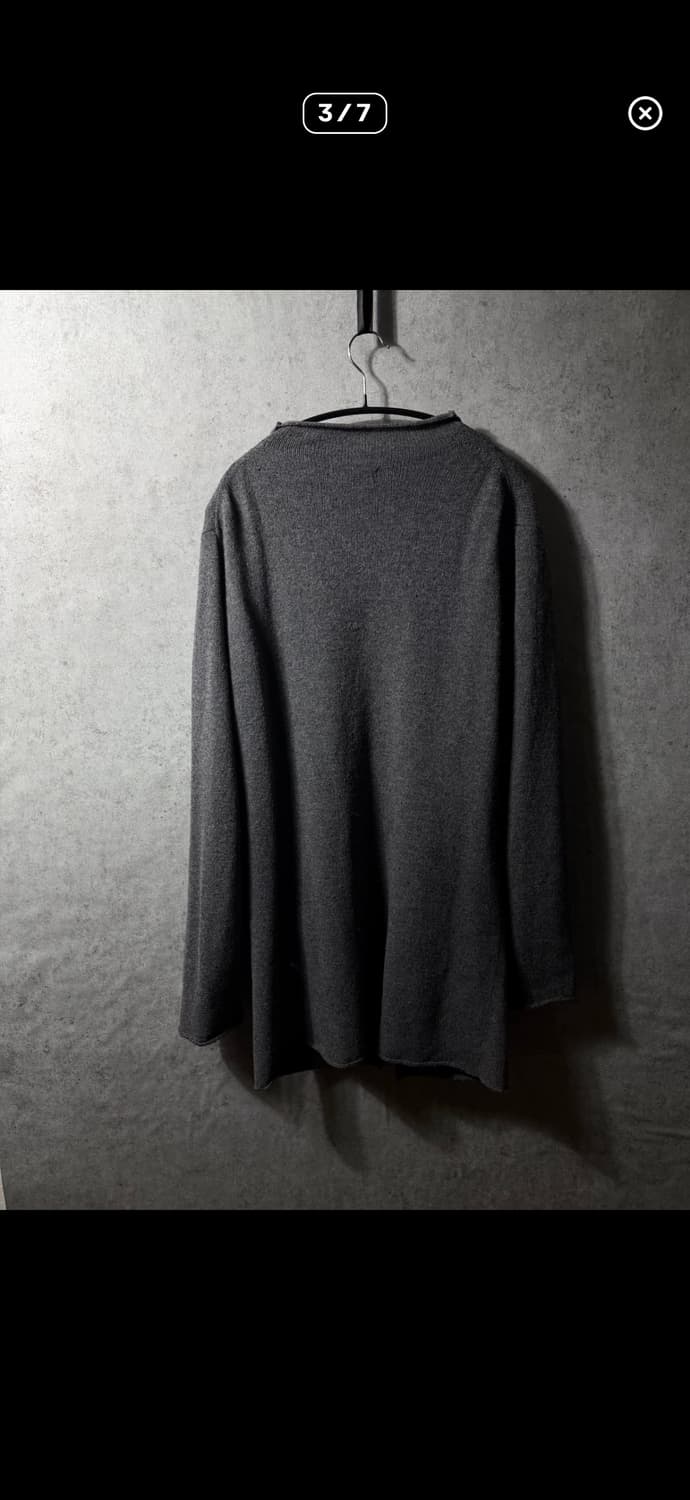 요지 야마모토 뿌르옴므 니트가디건 상품이미지2