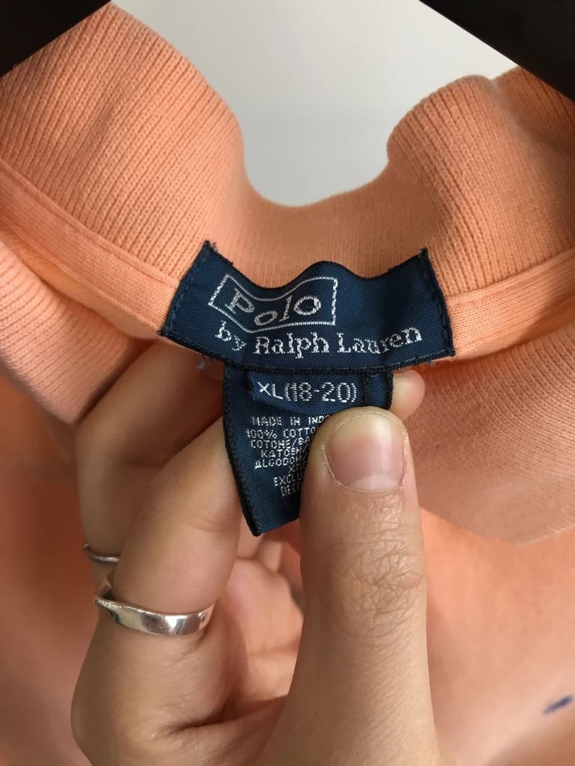 Polo Ralph Lauren Peach Polo Shirt 상품이미지7